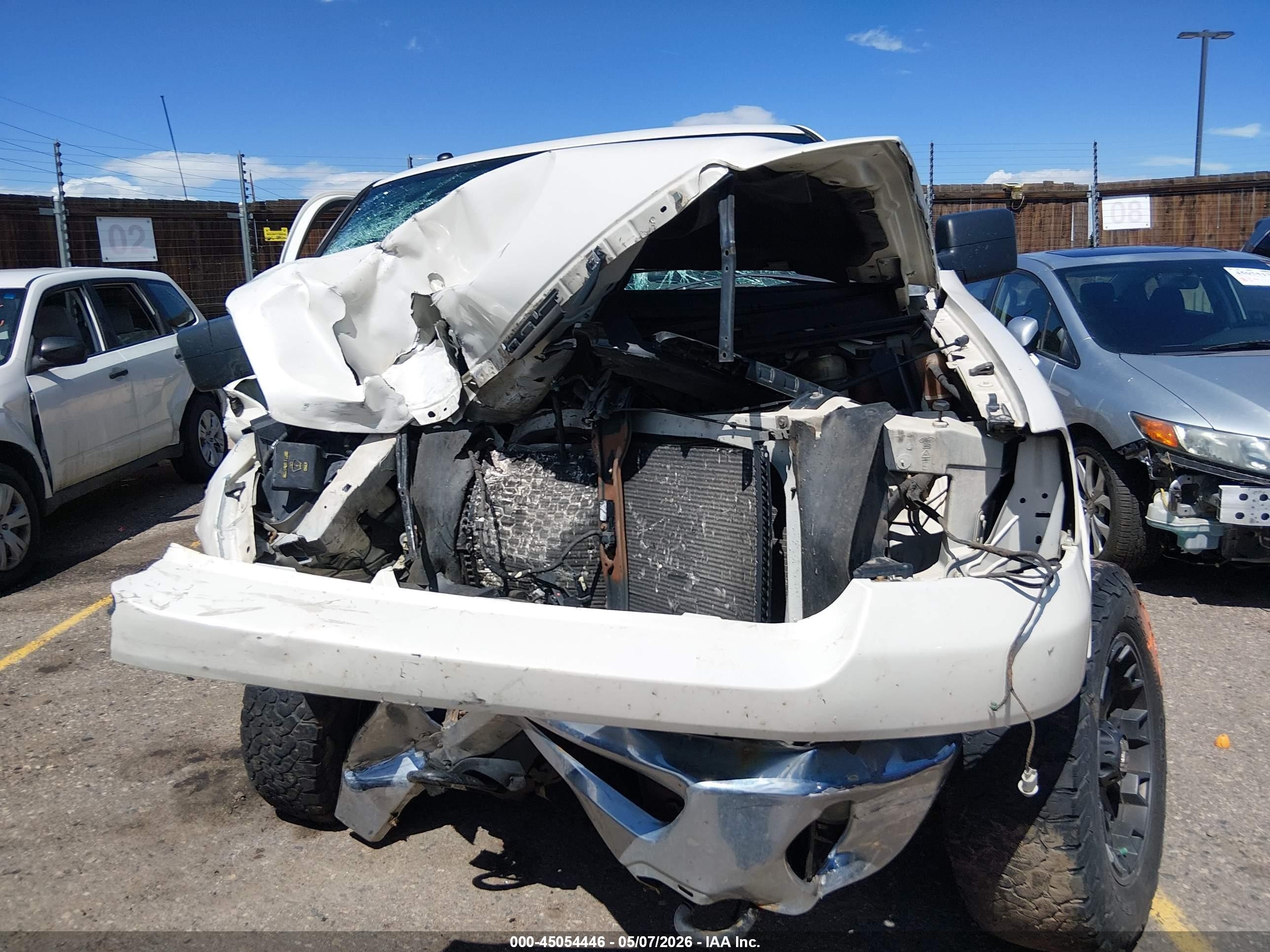 2007 Ford F-150 Fx4/lariat/xlt White vin: 1FTPW14V27FA78800