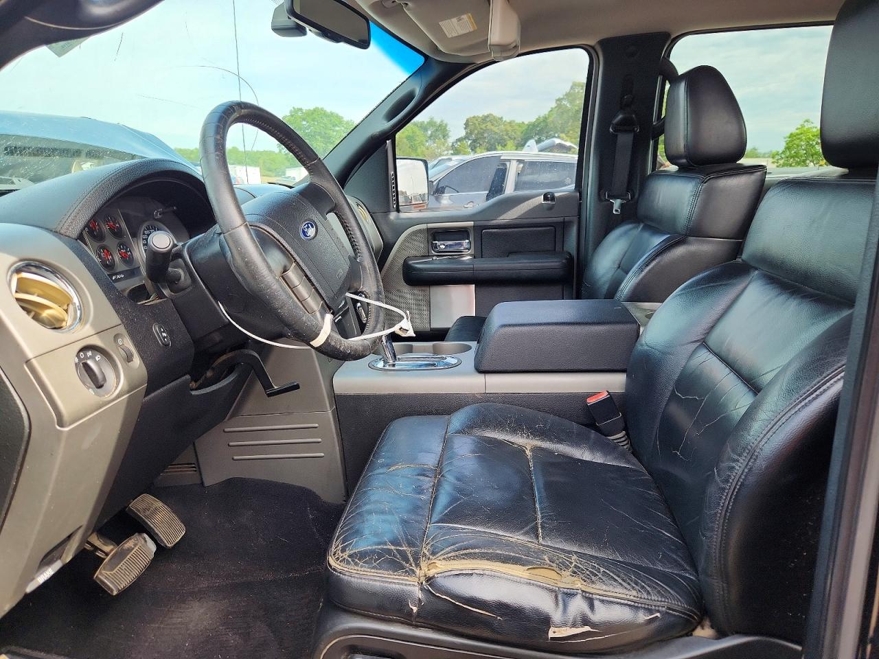 2007 Ford F150 Supercrew Black vin: 1FTPW14V27FB46545