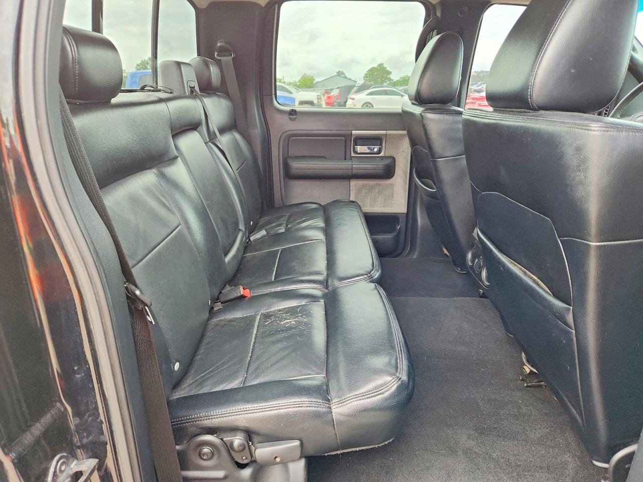 2007 Ford F150 Supercrew Black vin: 1FTPW14V27FB46545