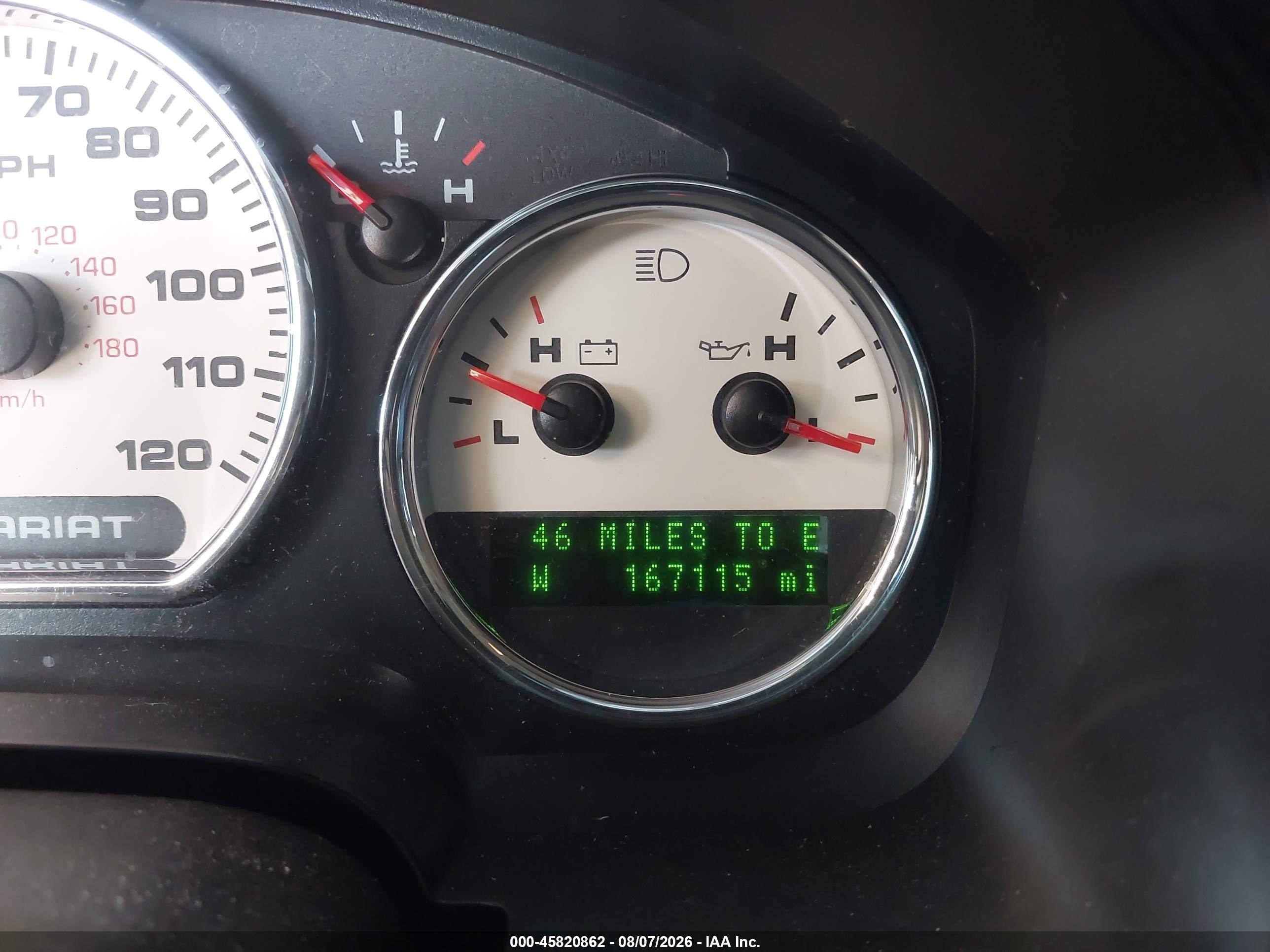 2007 Ford F-150 Fx4/lariat/xlt Black vin: 1FTPW14V27FB74054