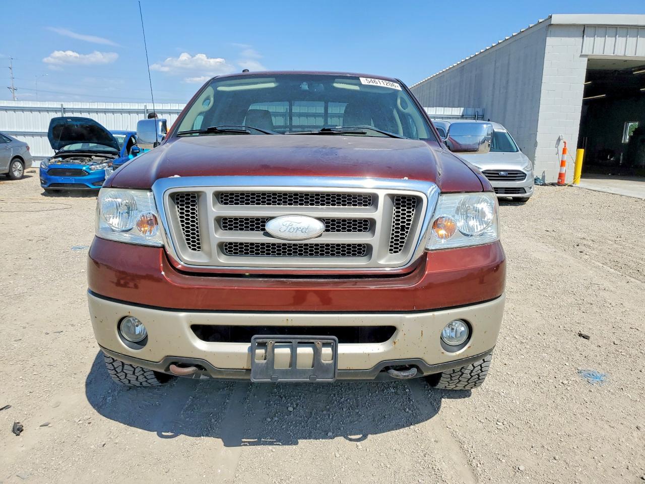 2007 Ford F150 Supercrew Brown vin: 1FTPW14V27KA71028