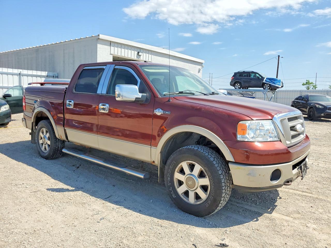 2007 Ford F150 Supercrew Brown vin: 1FTPW14V27KA71028