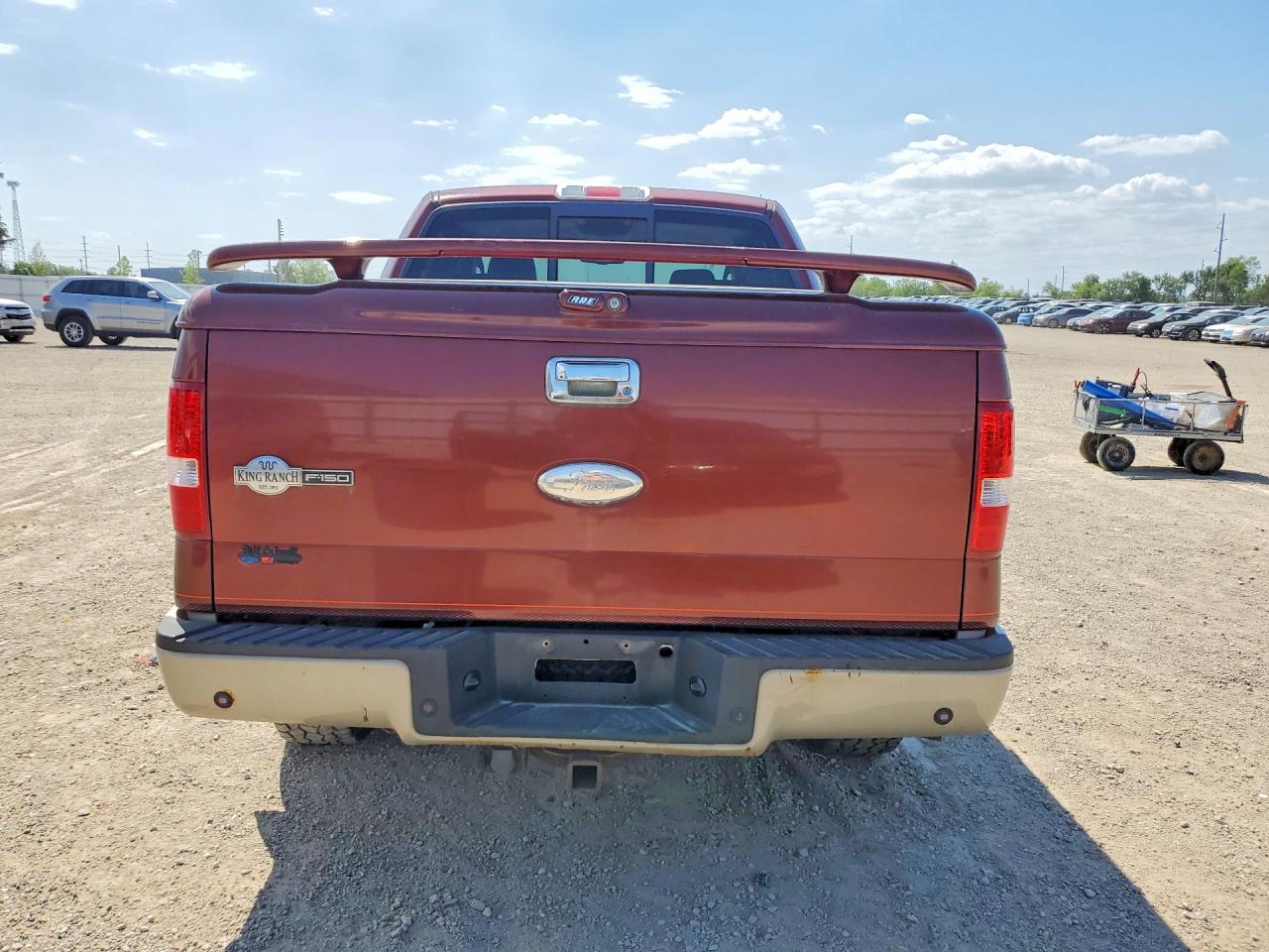 2007 Ford F150 Supercrew Brown vin: 1FTPW14V27KA71028