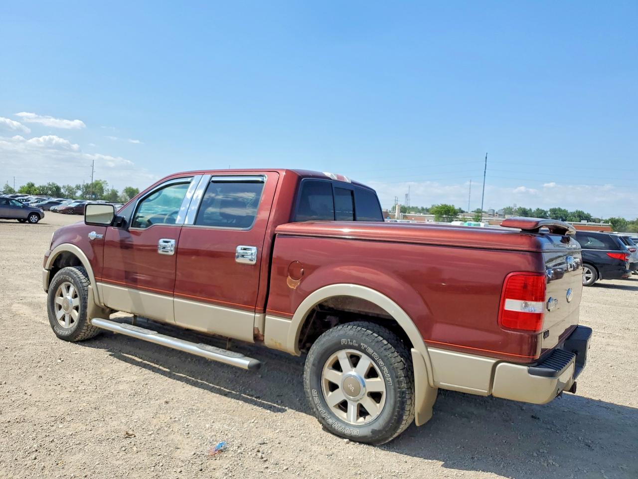 2007 Ford F150 Supercrew Brown vin: 1FTPW14V27KA71028