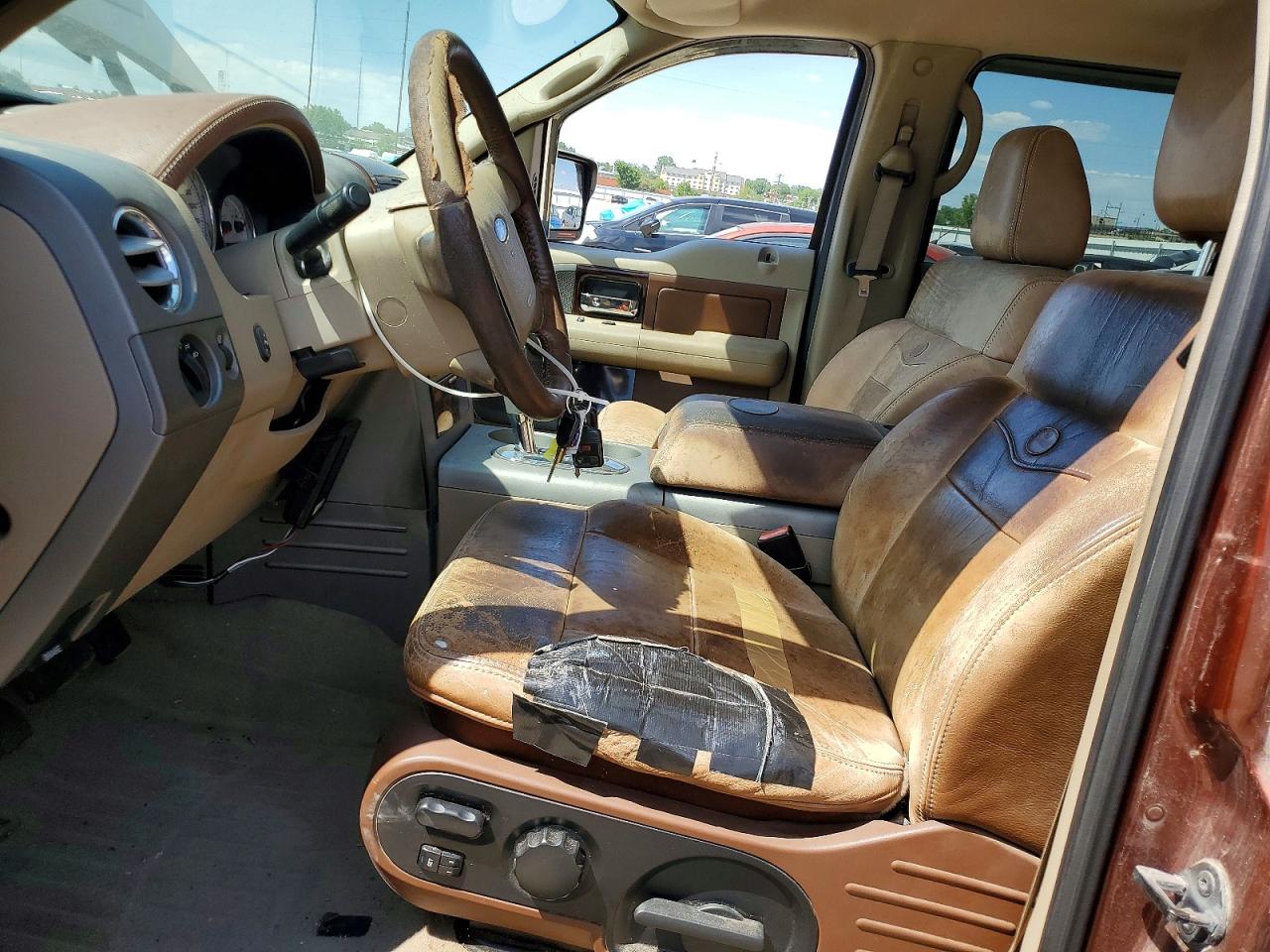 2007 Ford F150 Supercrew Brown vin: 1FTPW14V27KA71028