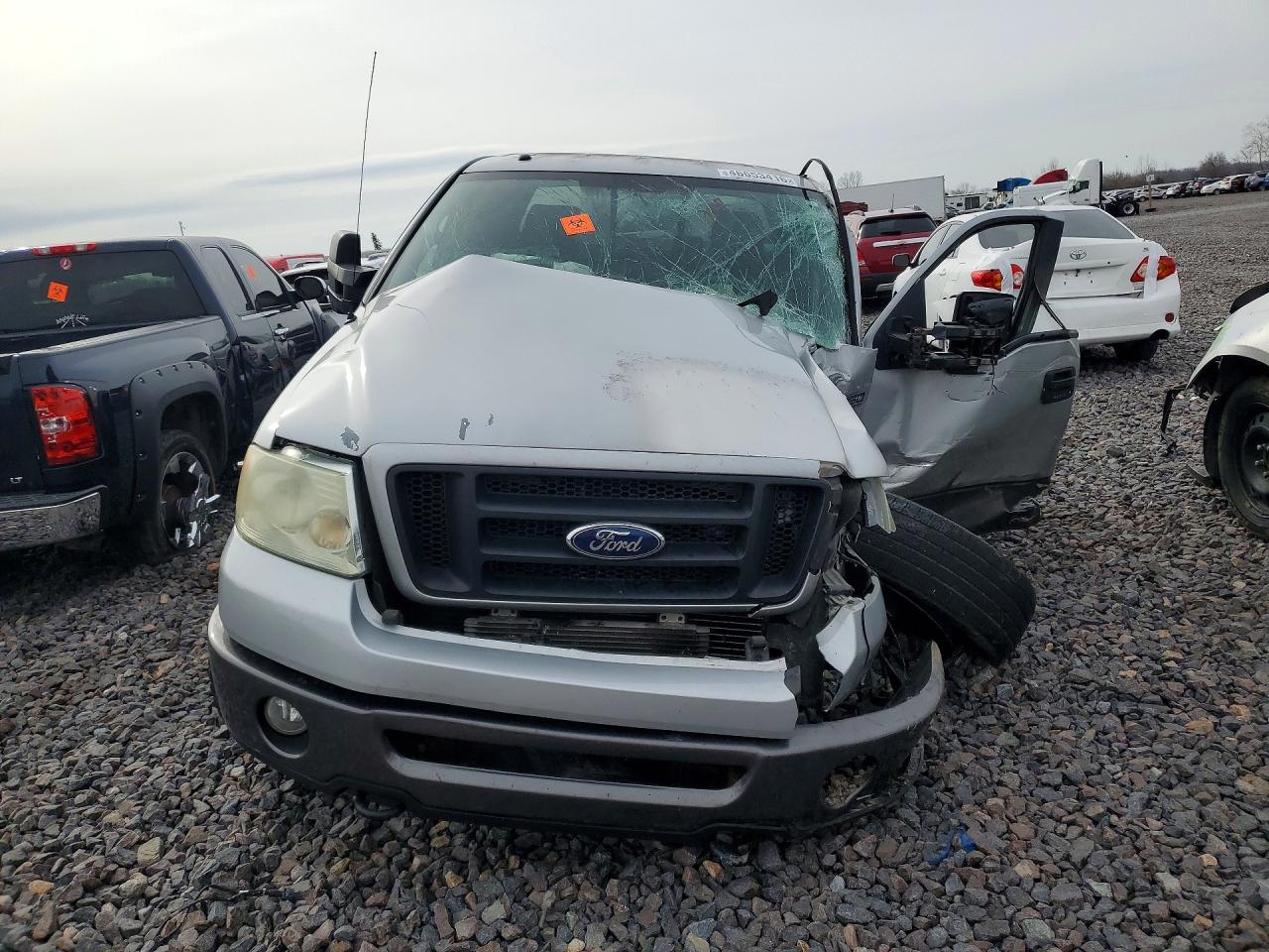 2007 Ford F150 Supercrew Silver vin: 1FTPW14V27KD06432