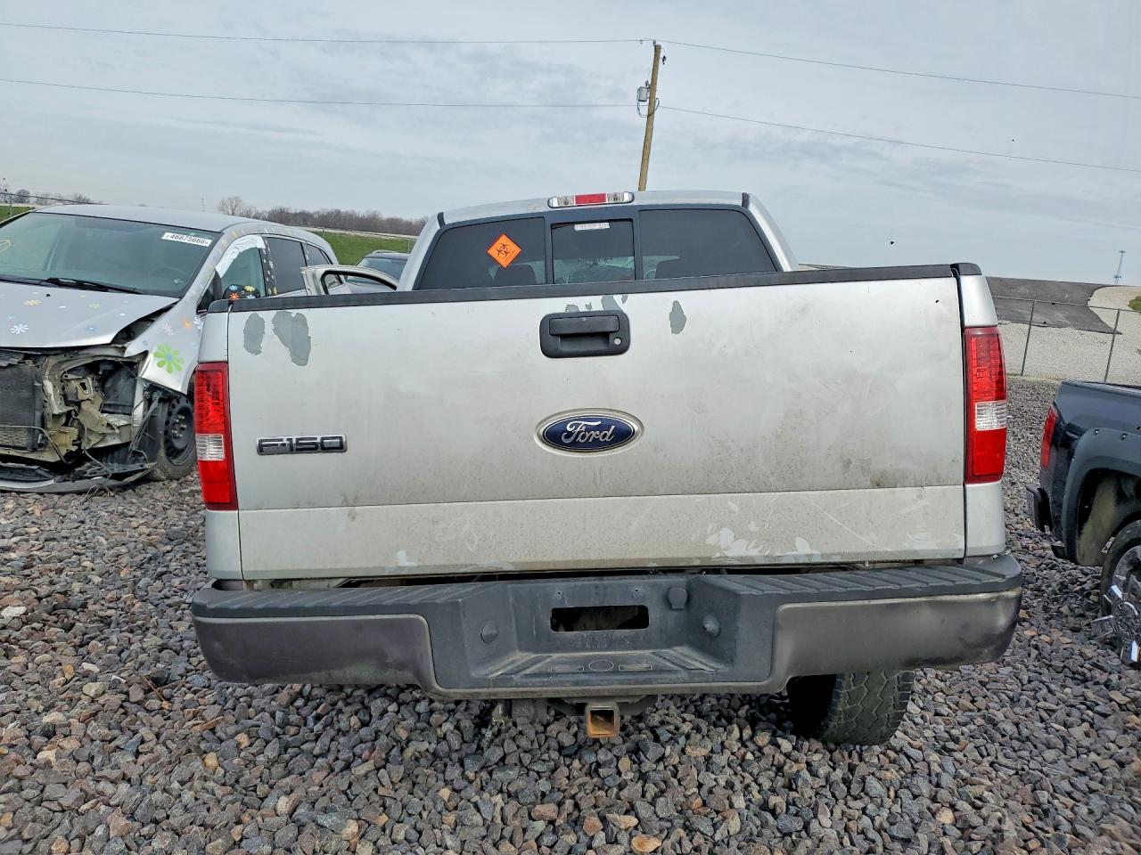 2007 Ford F150 Supercrew Silver vin: 1FTPW14V27KD06432