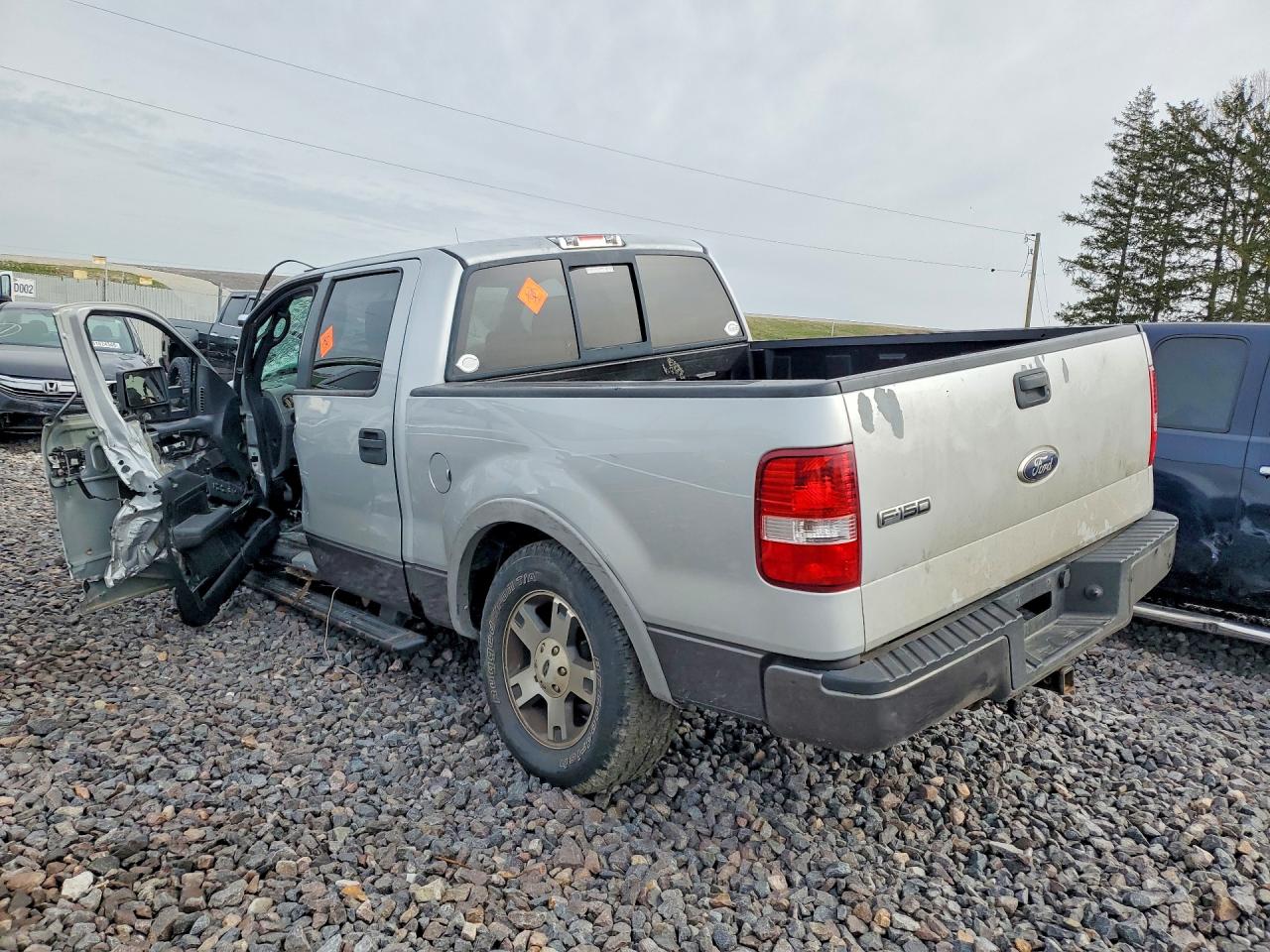 2007 Ford F150 Supercrew Silver vin: 1FTPW14V27KD06432