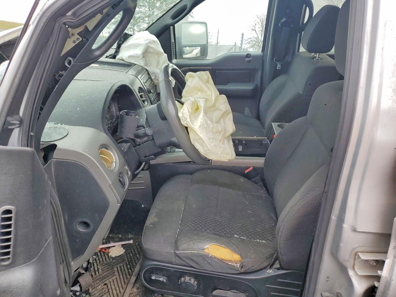 2007 Ford F150 Supercrew Silver vin: 1FTPW14V27KD06432
