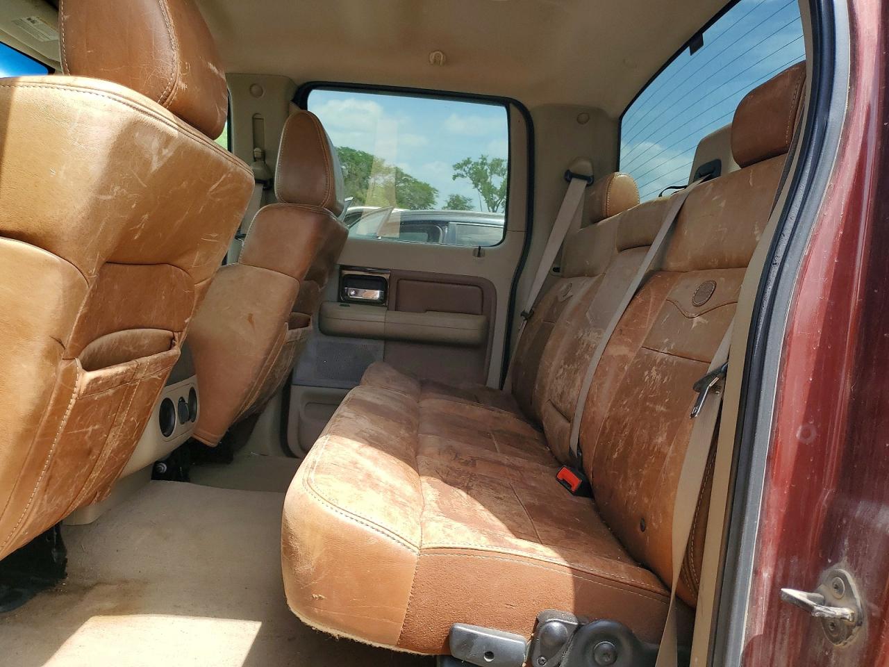 2007 Ford F150 Supercrew Темно-бордовый vin: 1FTPW14V27KD09962