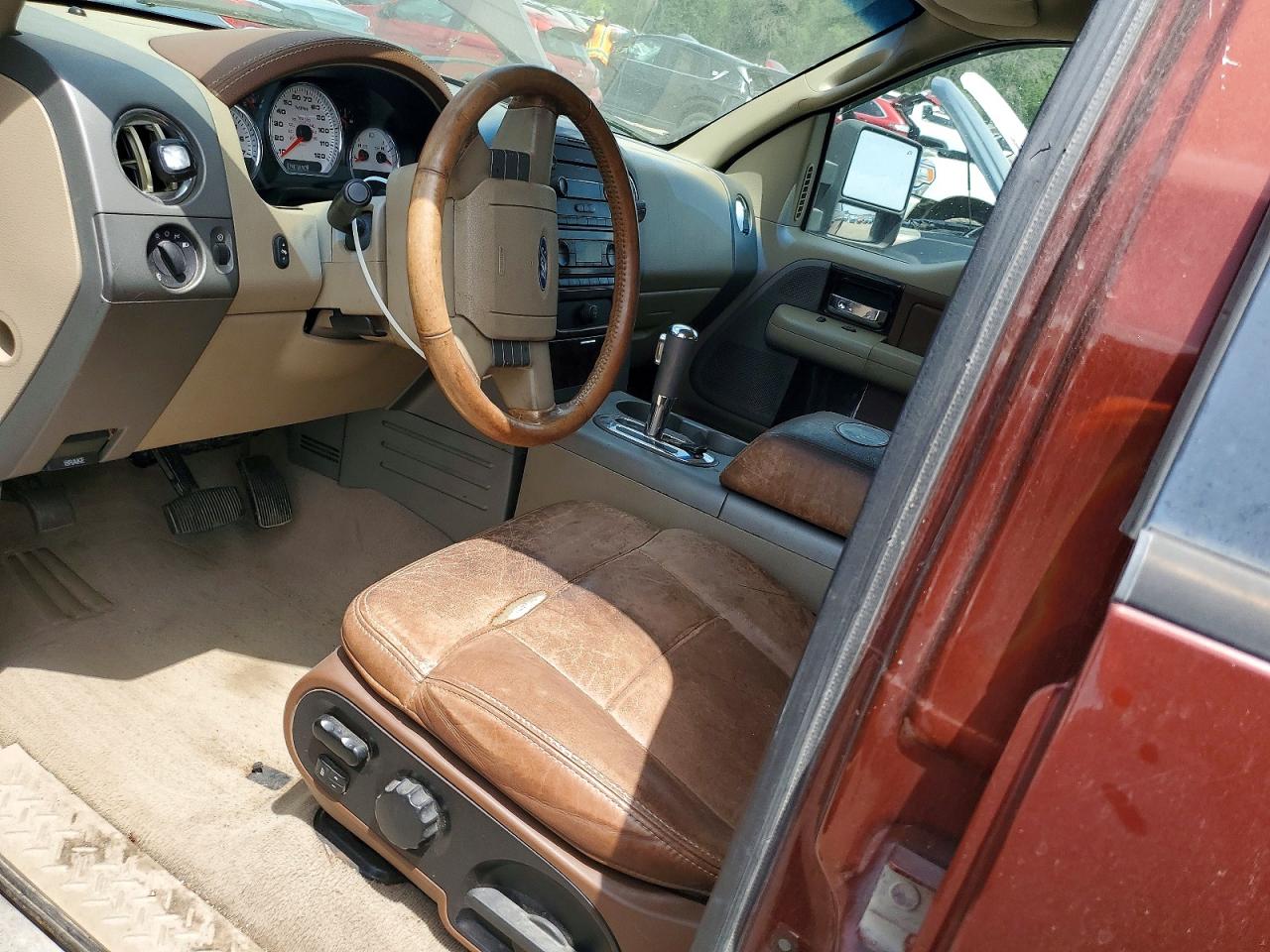 2007 Ford F150 Supercrew Темно-бордовый vin: 1FTPW14V27KD09962