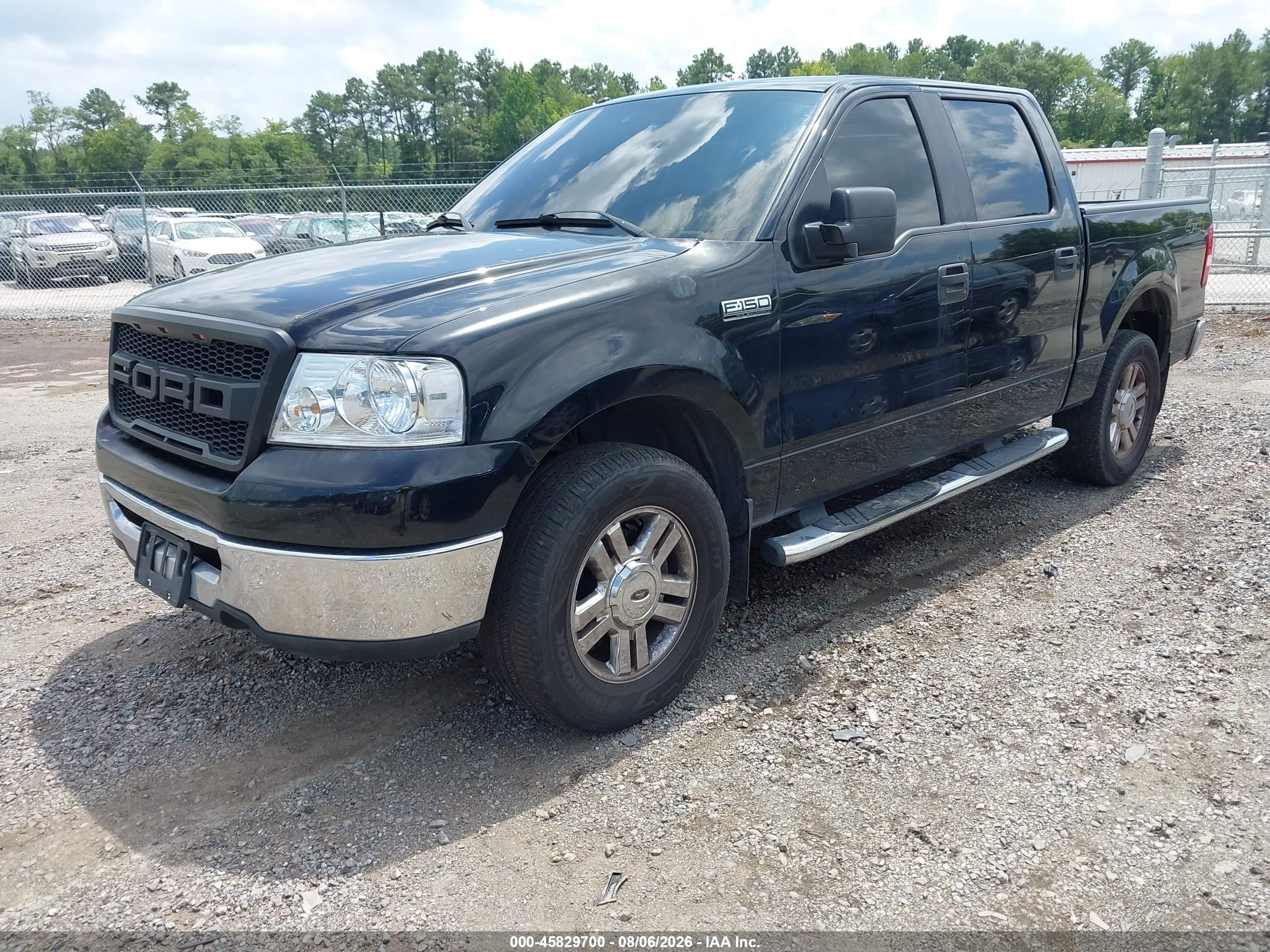 2008 Ford F-150 60th Anniversary/fx4/king Ranch/lariat/xlt Black vin: 1FTPW14V28FA35348