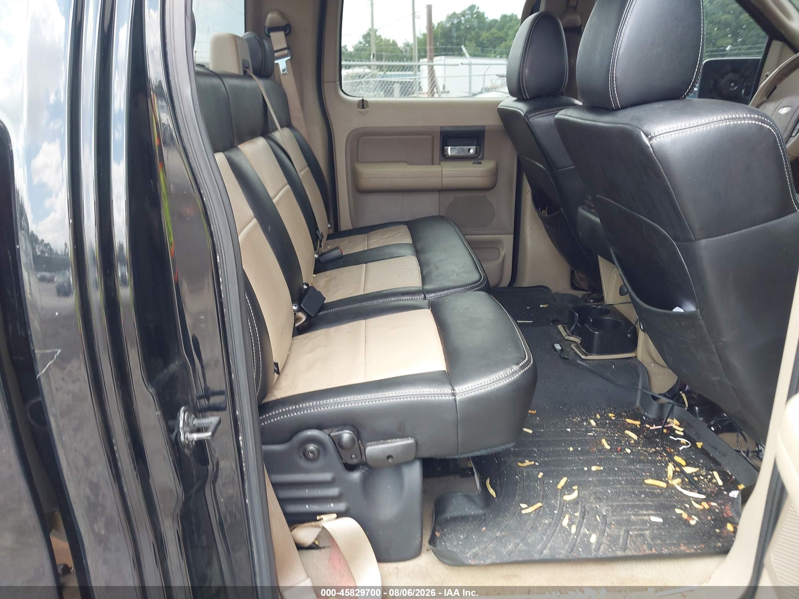 2008 Ford F-150 60th Anniversary/fx4/king Ranch/lariat/xlt Black vin: 1FTPW14V28FA35348