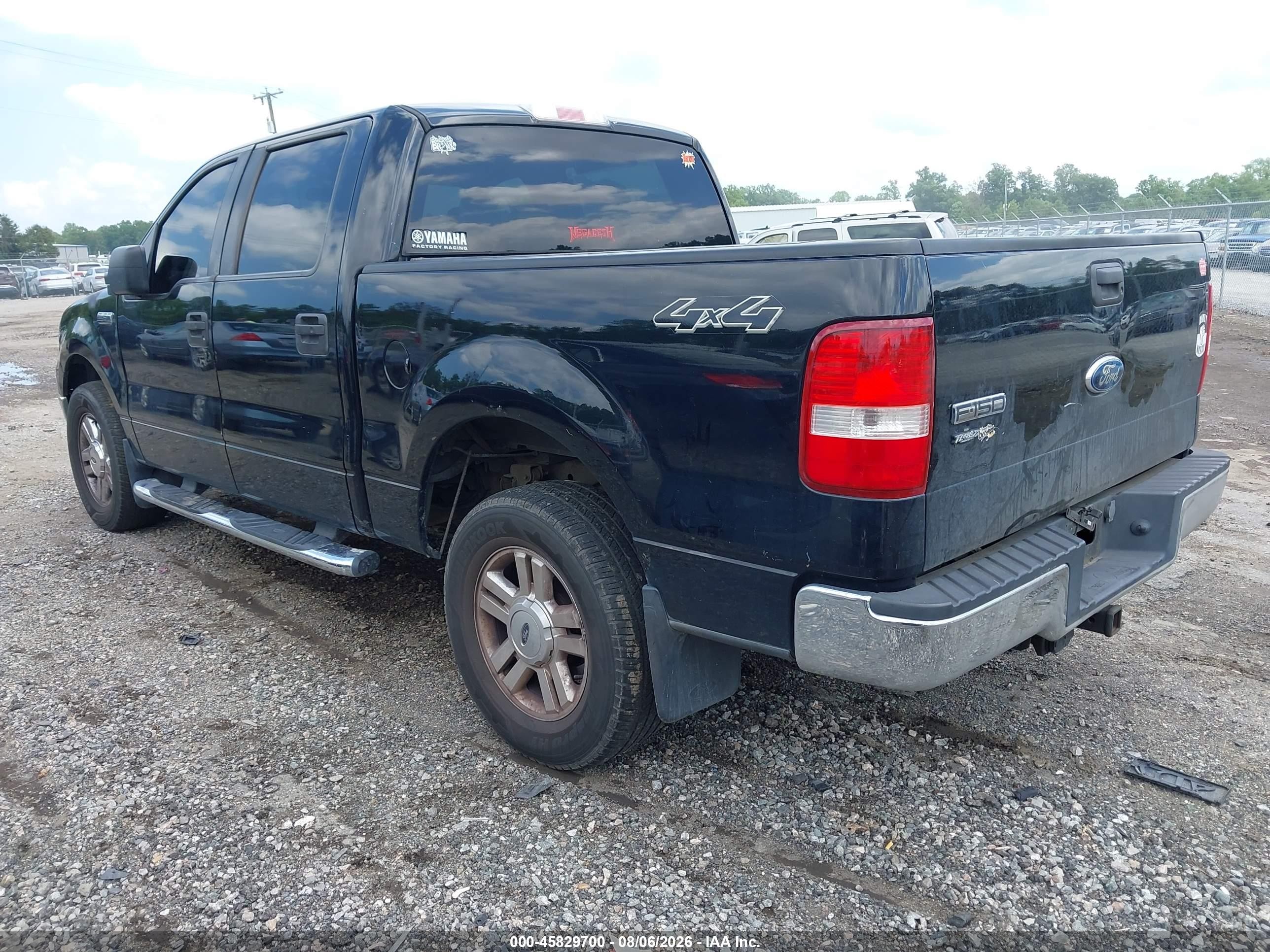 2008 Ford F-150 60th Anniversary/fx4/king Ranch/lariat/xlt Black vin: 1FTPW14V28FA35348