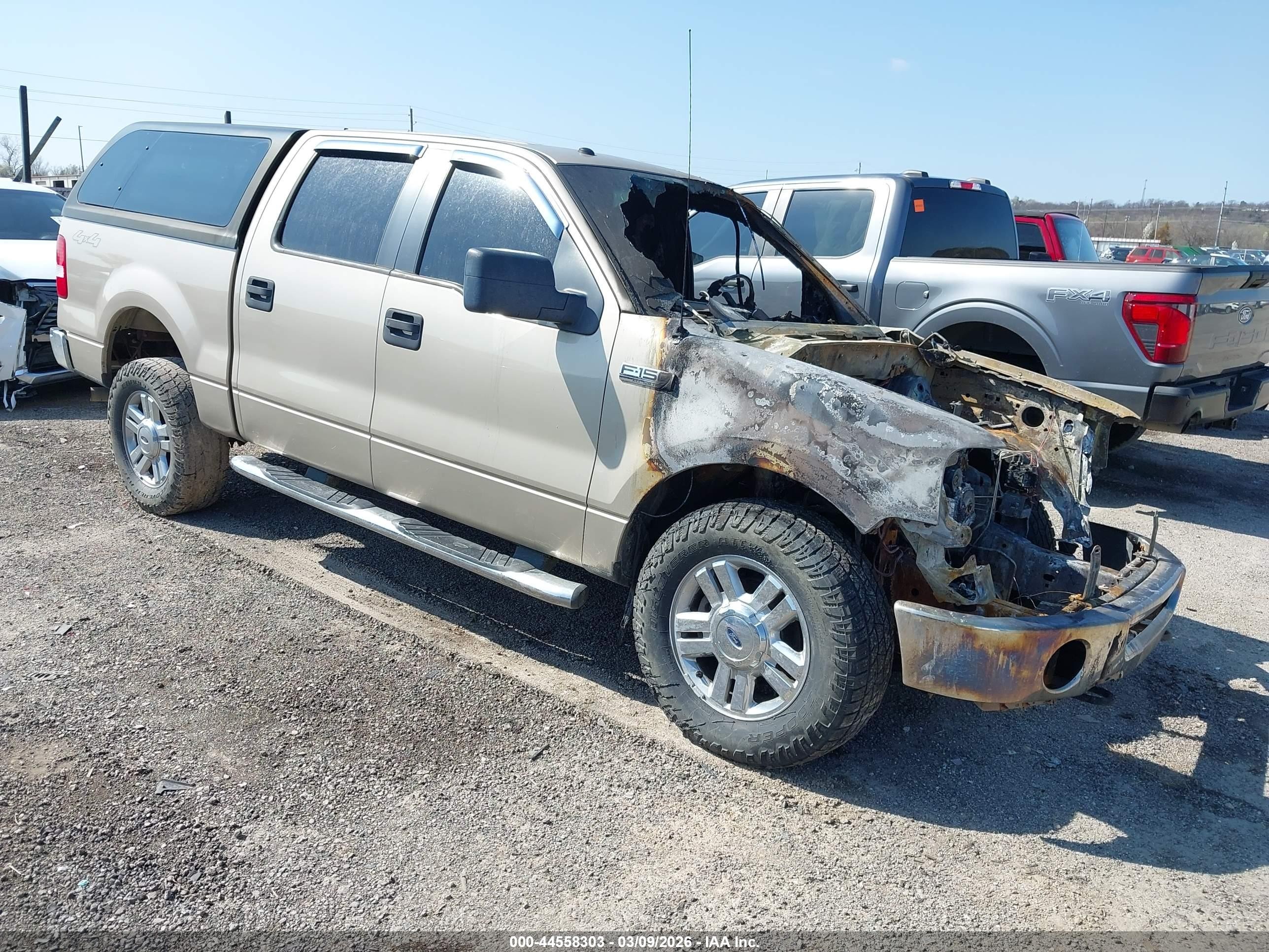 2008 Ford F-150 60th Anniversary/fx4/king Ranch/lariat/xlt Gold vin: 1FTPW14V28FA45197