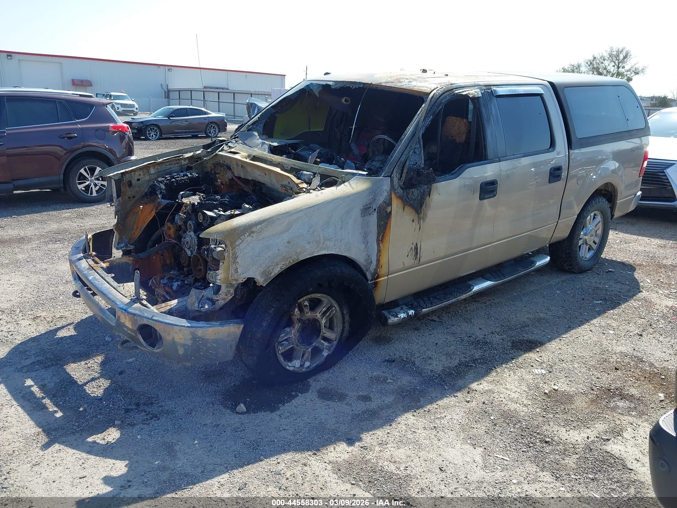 2008 Ford F-150 60th Anniversary/fx4/king Ranch/lariat/xlt Gold vin: 1FTPW14V28FA45197