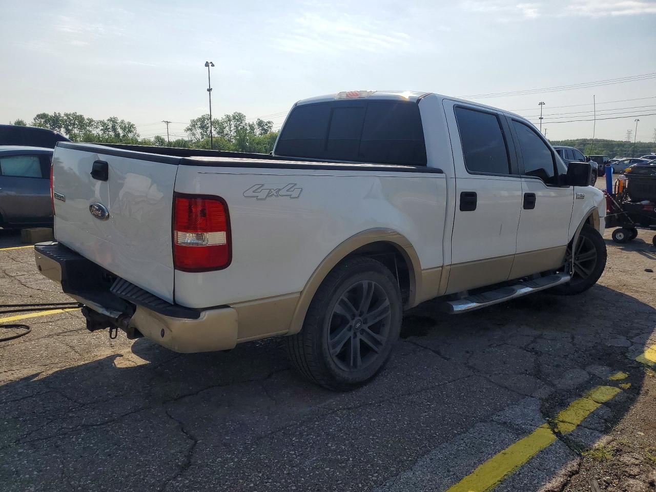 2008 Ford F150 Supercrew White vin: 1FTPW14V28FA51789