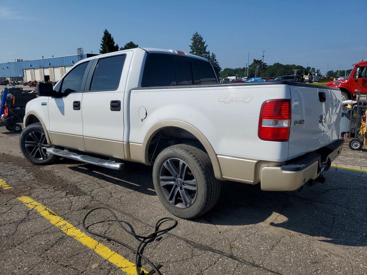 2008 Ford F150 Supercrew White vin: 1FTPW14V28FA51789