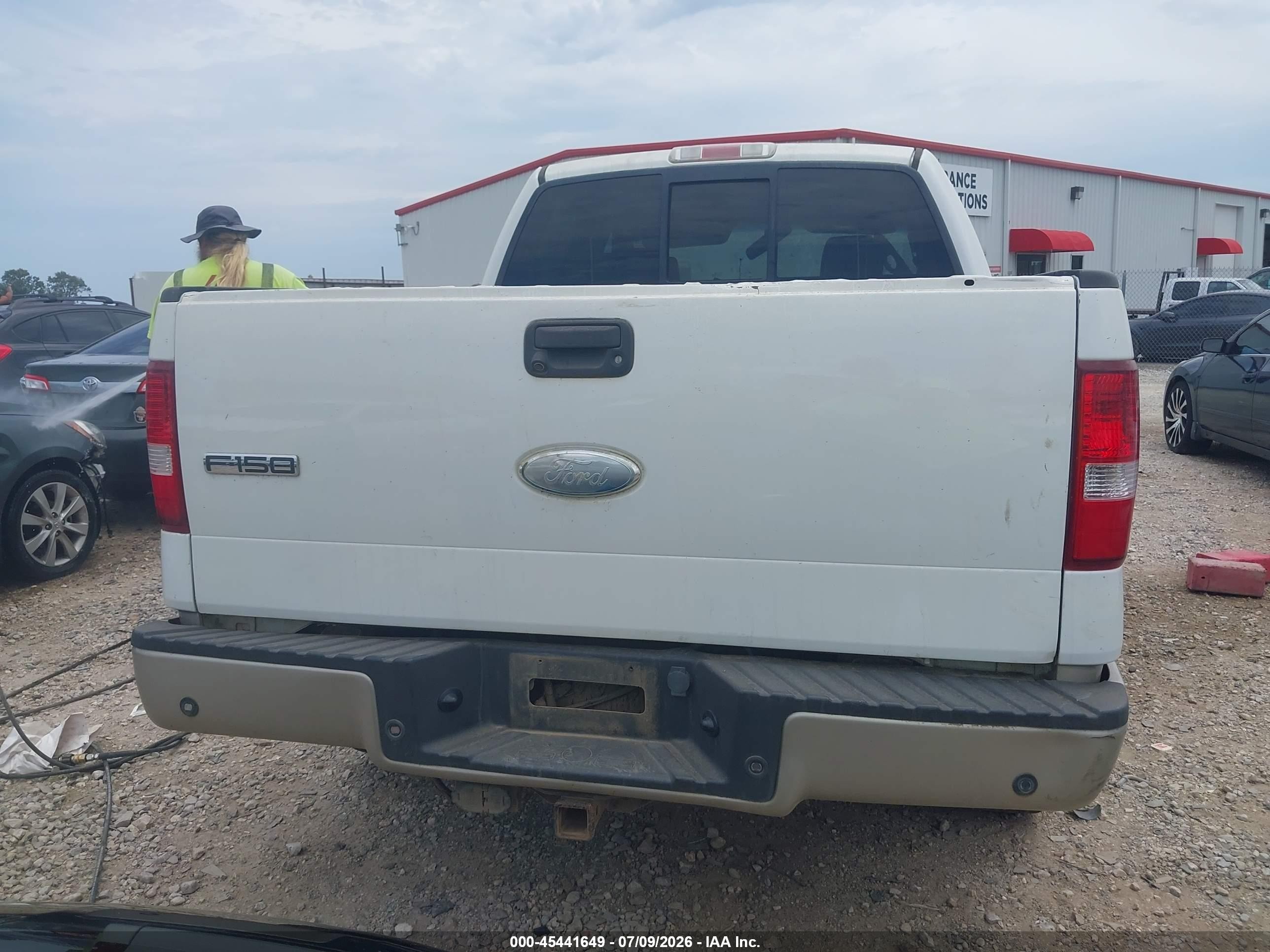 2008 Ford F-150 60th Anniversary/fx4/king Ranch/lariat/xlt White vin: 1FTPW14V28FA62386