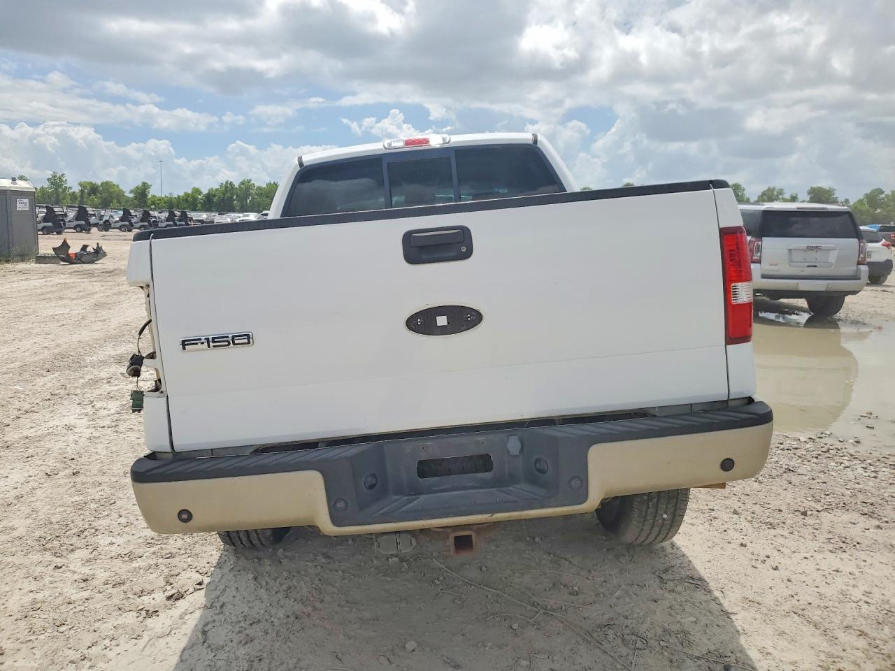 2008 Ford F150 Supercrew White vin: 1FTPW14V28FB03843