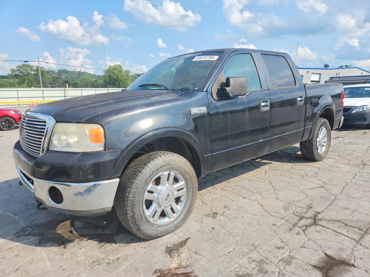 2008 Ford F150 Supercrew Черный vin: 1FTPW14V28FB28435
