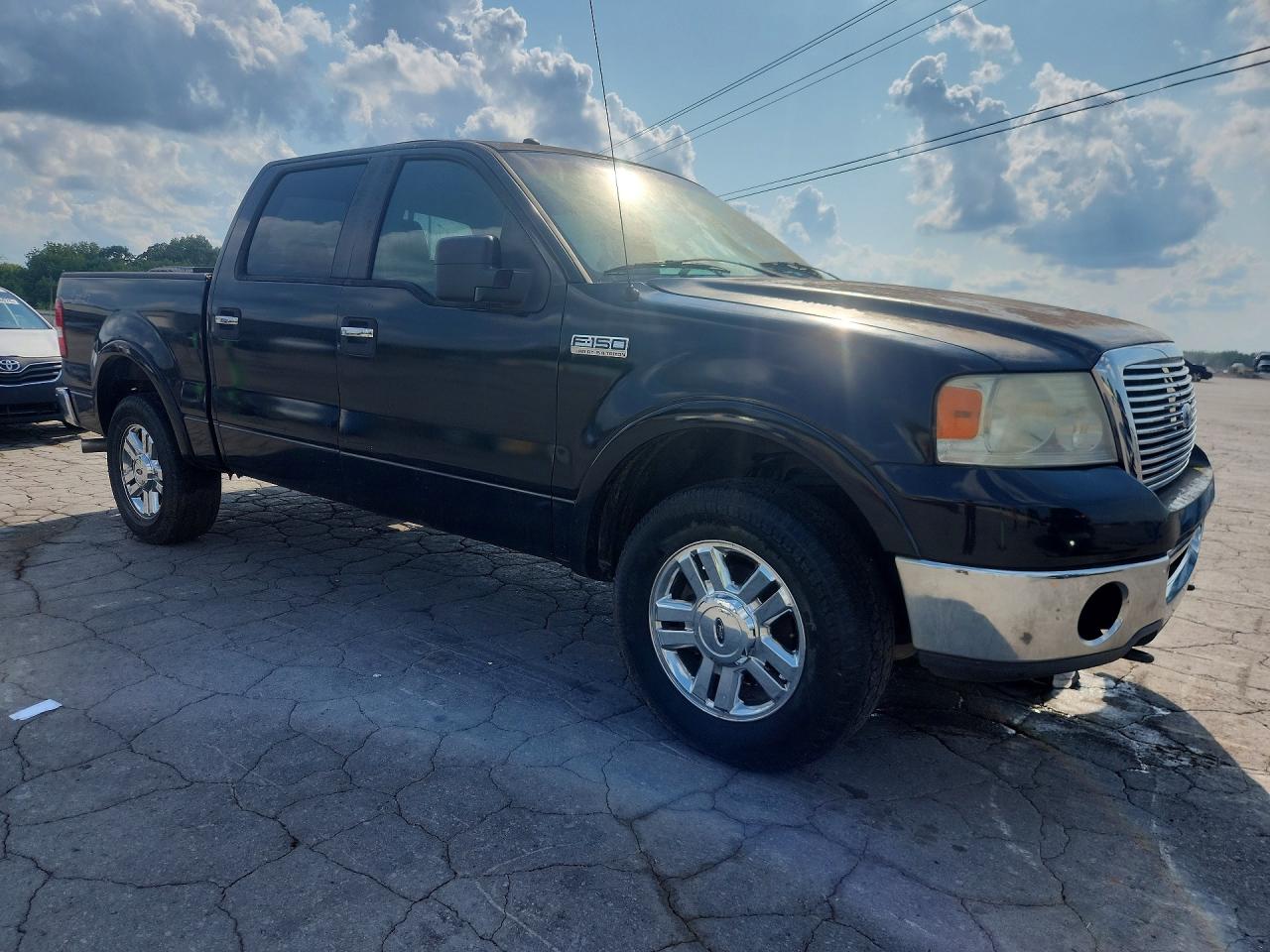 2008 Ford F150 Supercrew Черный vin: 1FTPW14V28FB28435