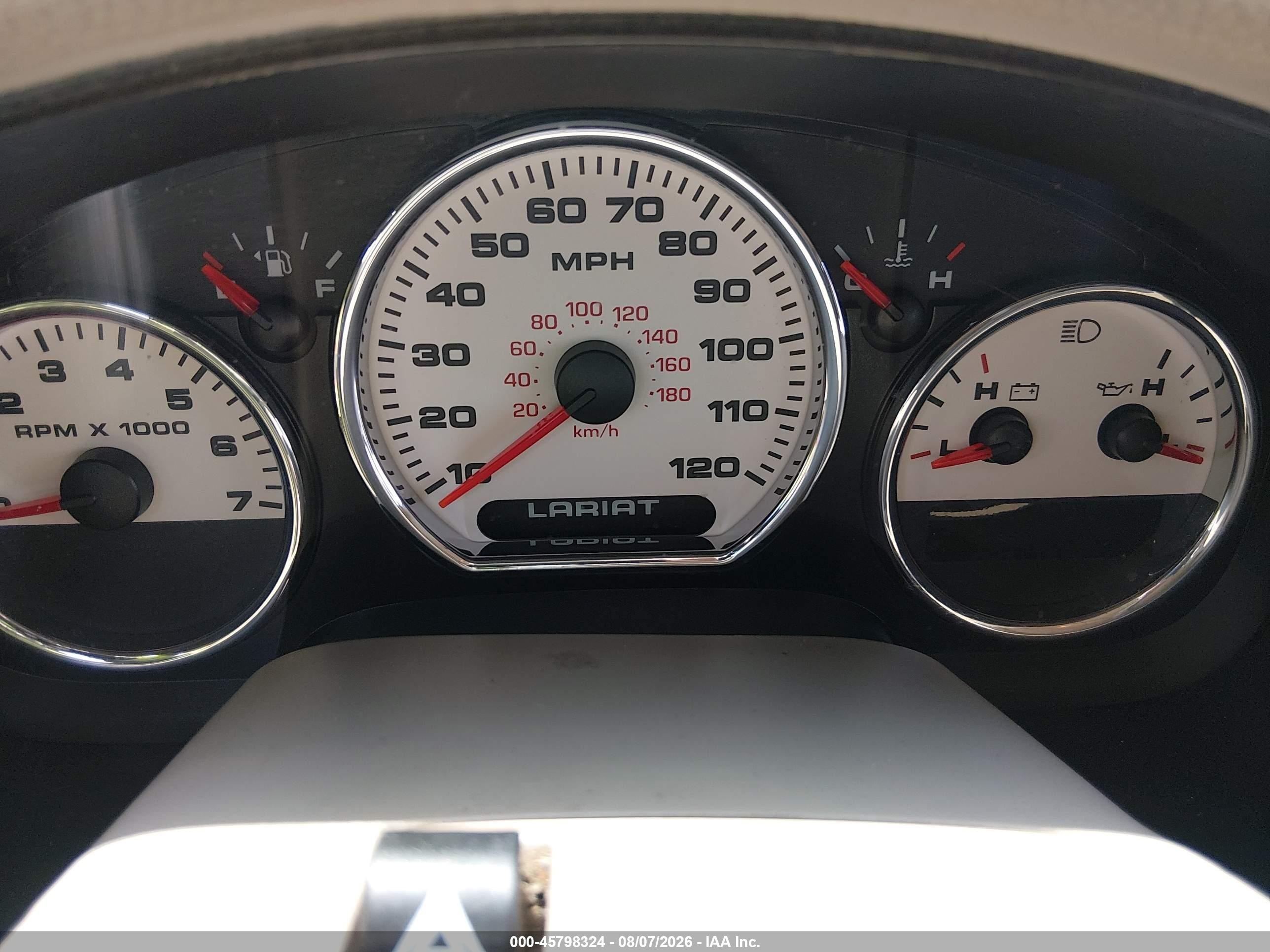 2008 Ford F-150   White vin: 1FTPW14V28FB48328