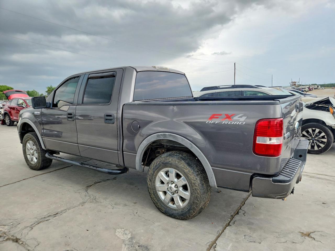 2008 Ford F150 Supercrew Gray vin: 1FTPW14V28FB55053