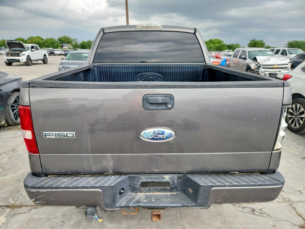 2008 Ford F150 Supercrew Gray vin: 1FTPW14V28FB55053