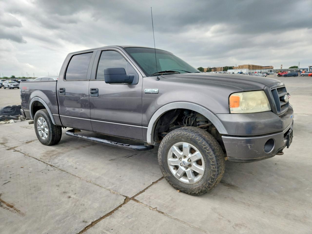 2008 Ford F150 Supercrew Gray vin: 1FTPW14V28FB55053