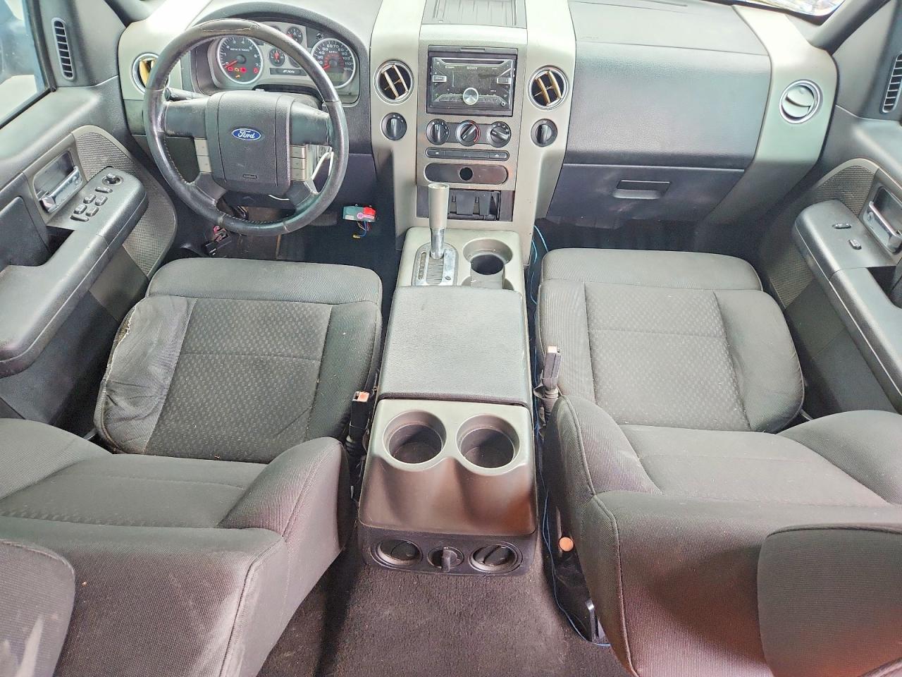2008 Ford F150 Supercrew Gray vin: 1FTPW14V28FB55053