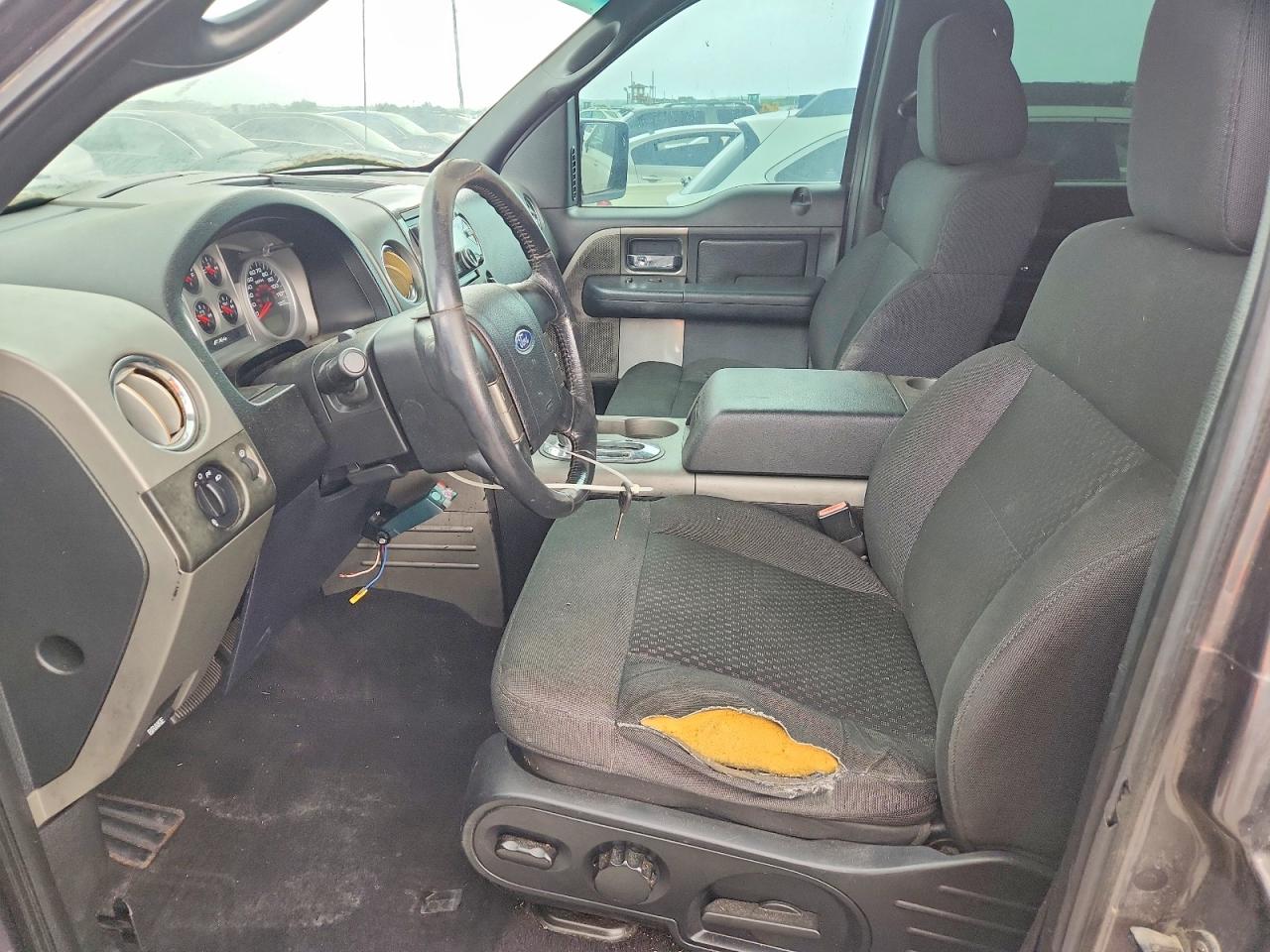 2008 Ford F150 Supercrew Gray vin: 1FTPW14V28FB55053