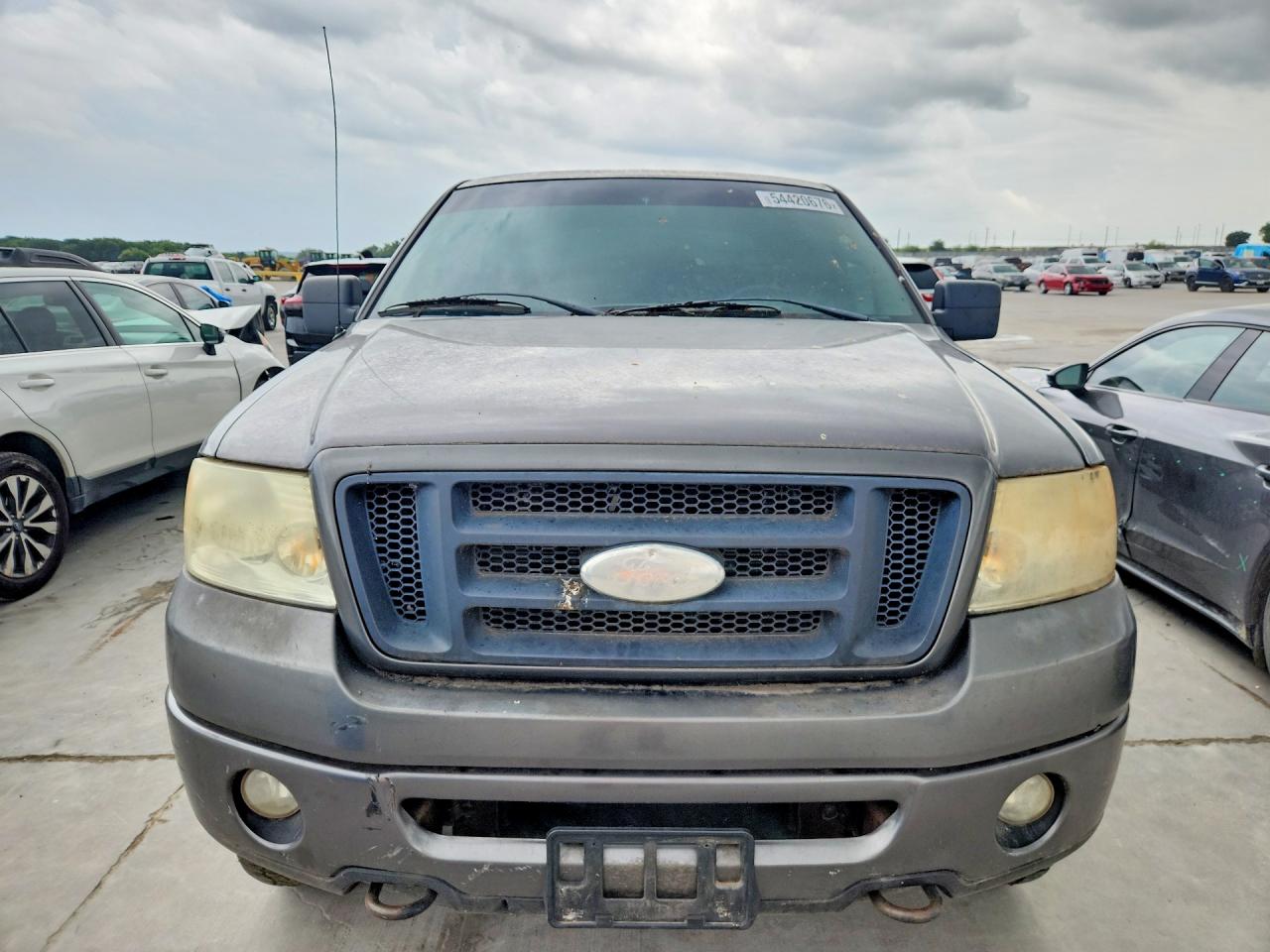 2008 Ford F150 Supercrew Gray vin: 1FTPW14V28FB55053