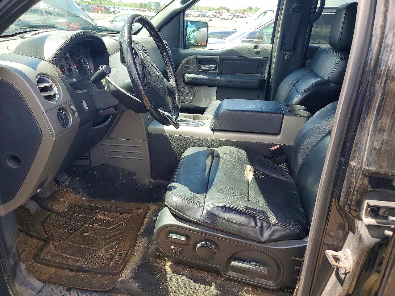 2008 Ford F150 Supercrew Black vin: 1FTPW14V28FC01349