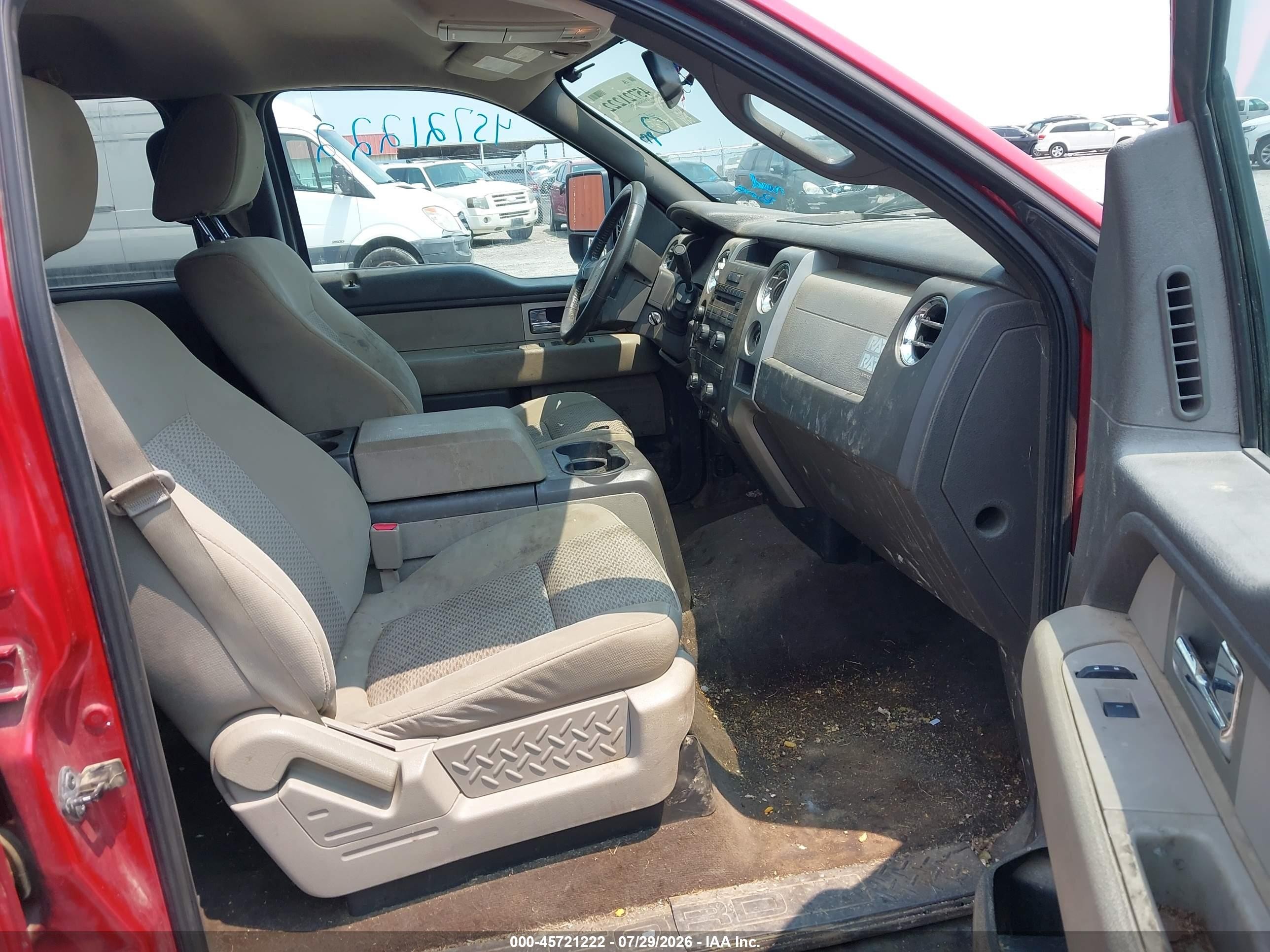 2009 Ford F-150 Fx4/king Ranch/lariat/platinum/xl/xlt Maroon vin: 1FTPW14V29FA11567