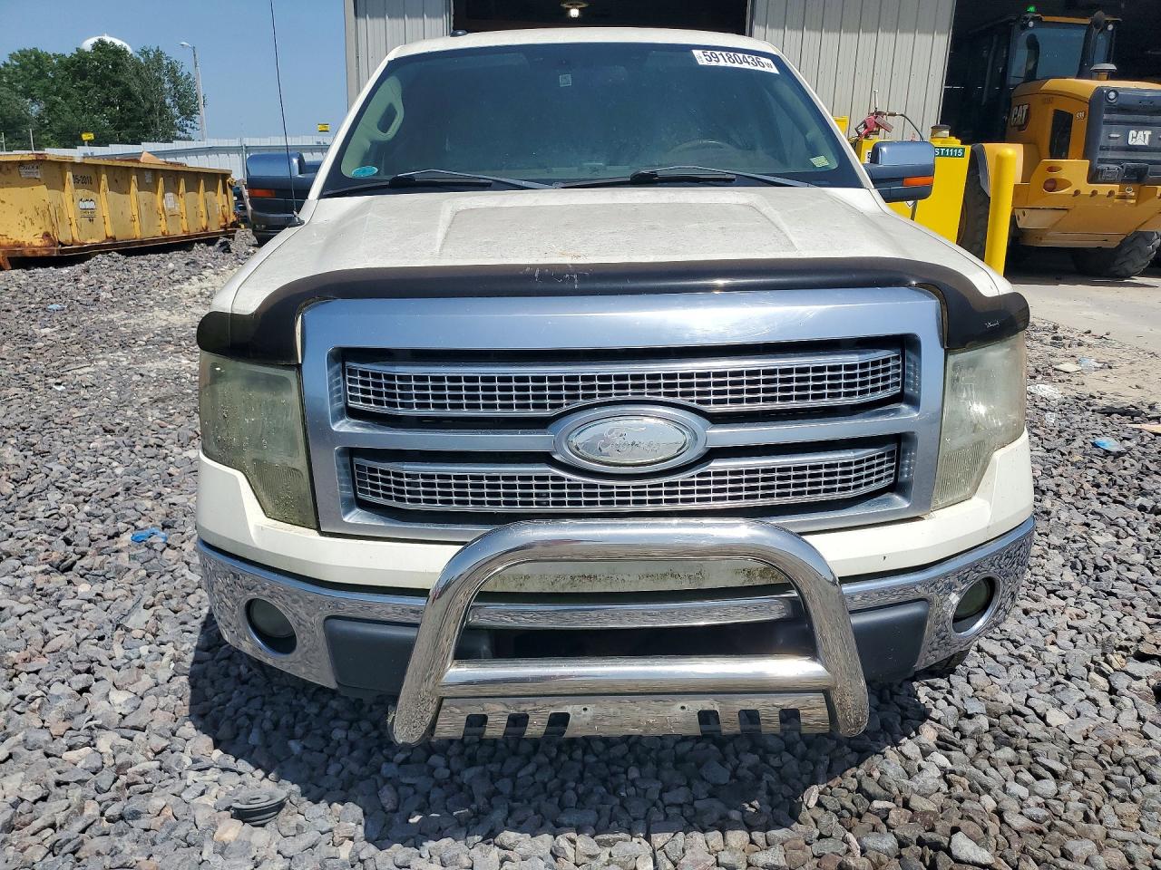 2009 Ford F150 Supercrew White vin: 1FTPW14V29FA28823