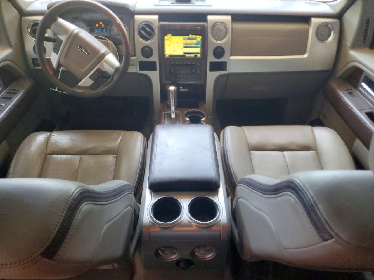 2009 Ford F150 Supercrew White vin: 1FTPW14V29FA28823
