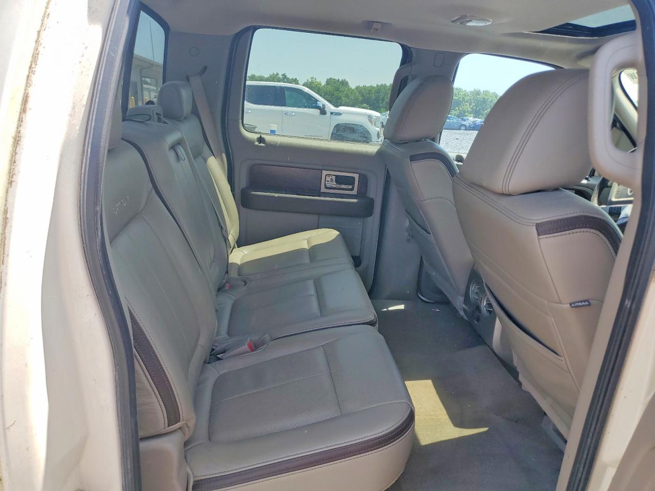 2009 Ford F150 Supercrew White vin: 1FTPW14V29FA28823