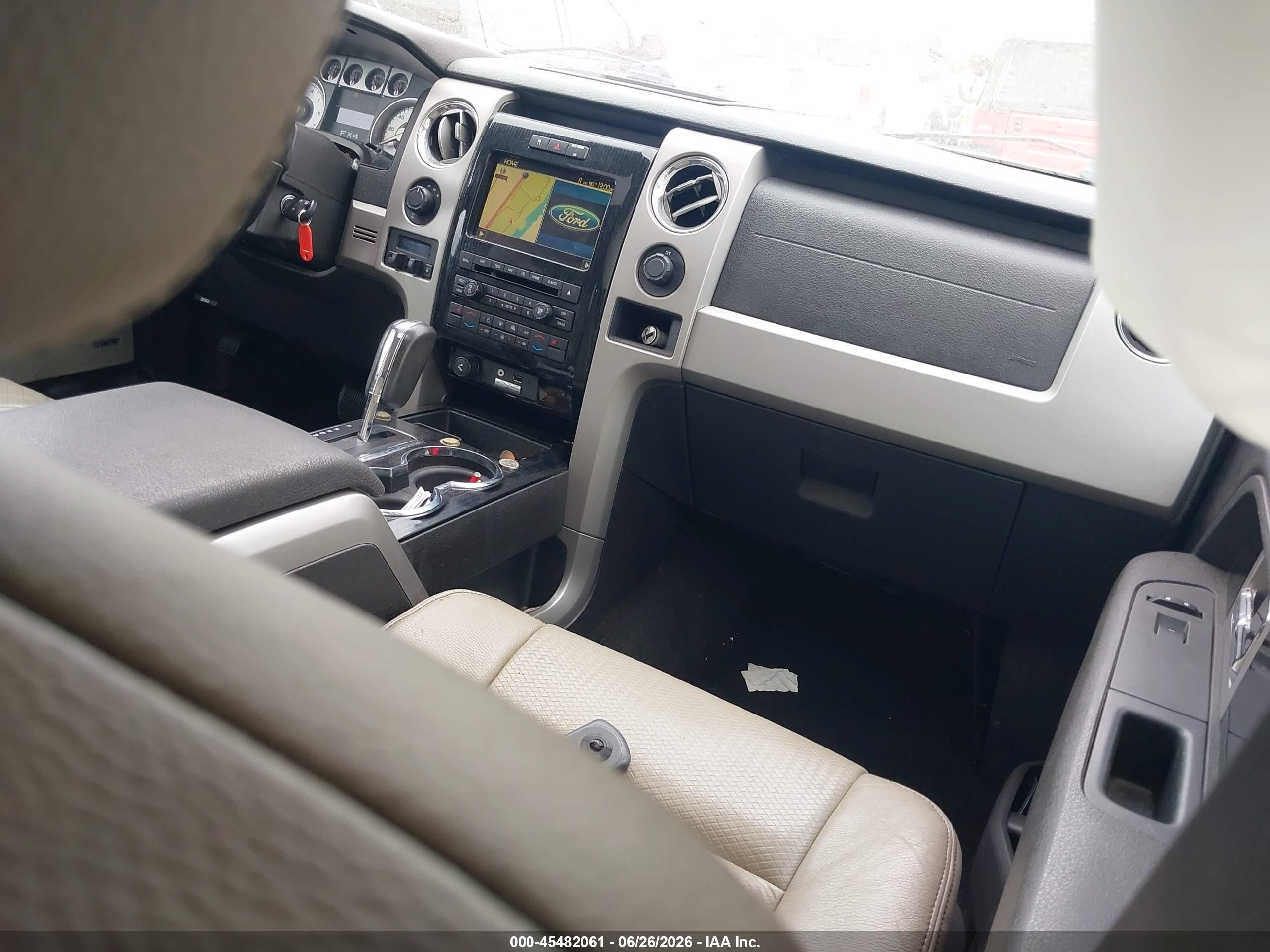 2009 Ford F-150 Fx4/king Ranch/lariat/platinum/xl/xlt Red vin: 1FTPW14V29FA46061