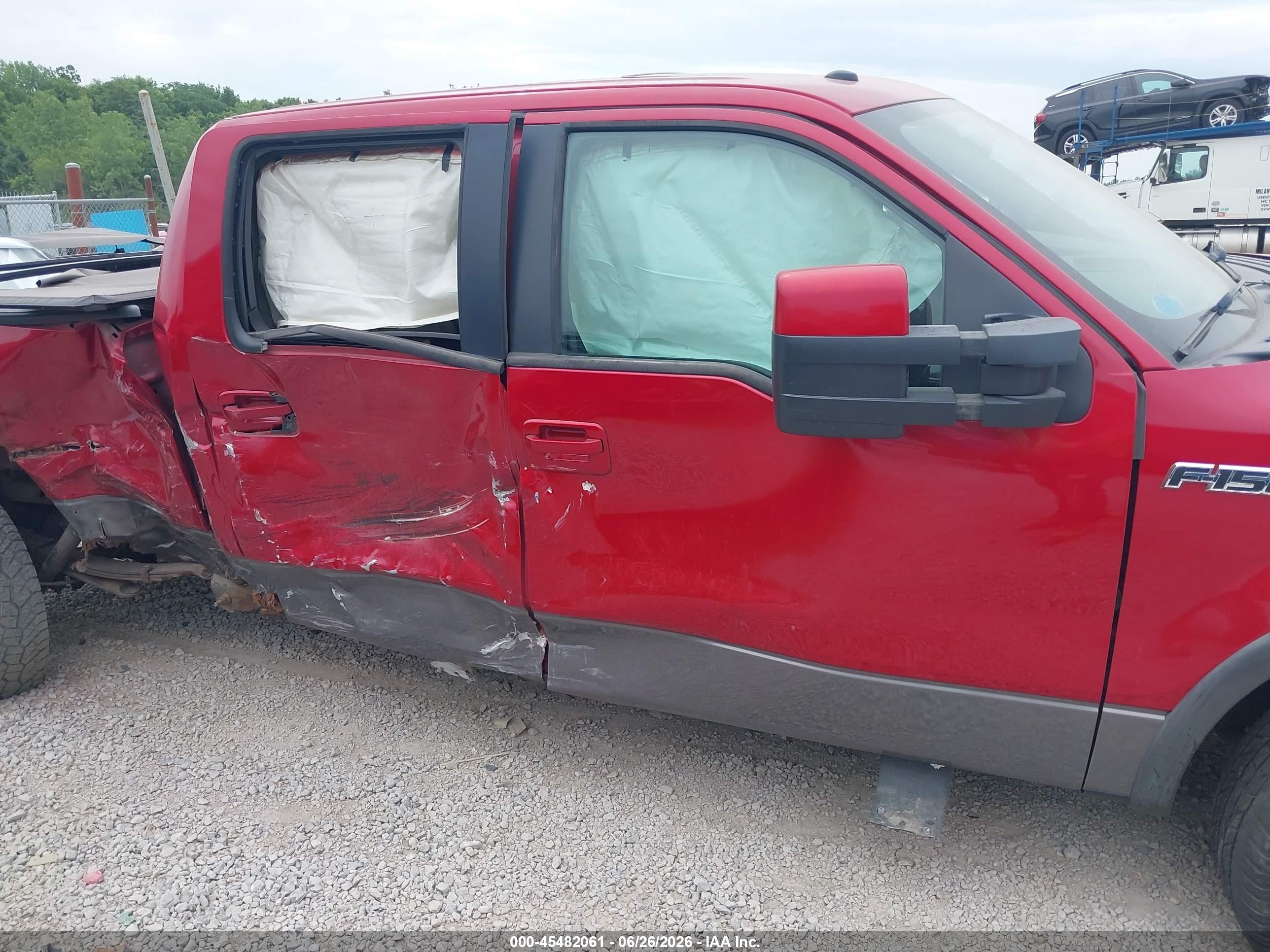 2009 Ford F-150 Fx4/king Ranch/lariat/platinum/xl/xlt Red vin: 1FTPW14V29FA46061