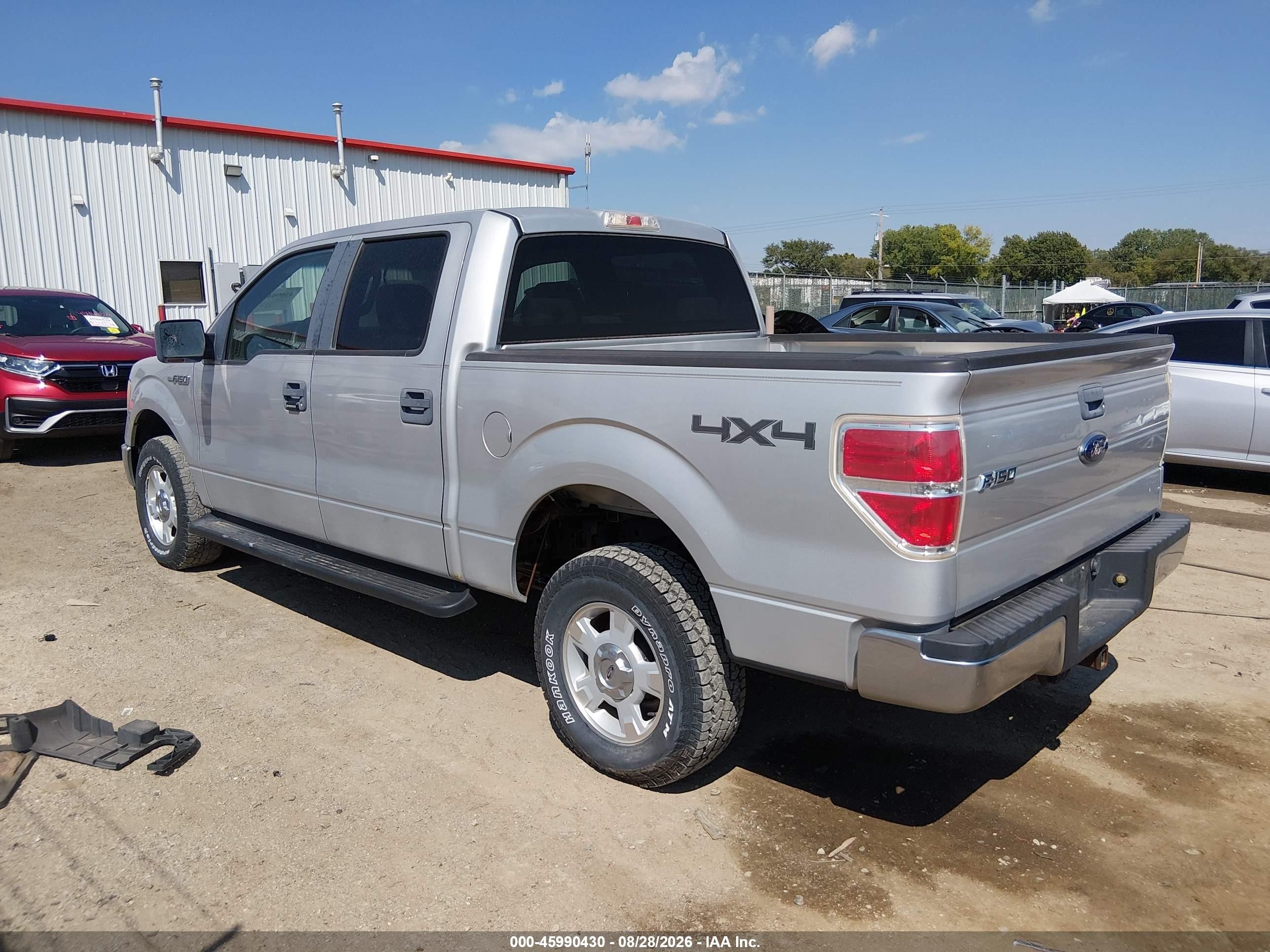 2009 Ford F-150 Fx4/king Ranch/lariat/platinum/xl/xlt Silver vin: 1FTPW14V29FA51535