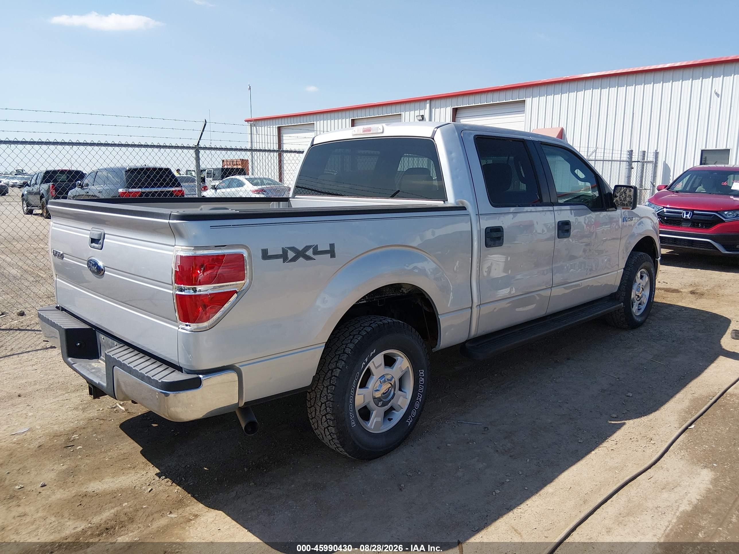 2009 Ford F-150 Fx4/king Ranch/lariat/platinum/xl/xlt Silver vin: 1FTPW14V29FA51535
