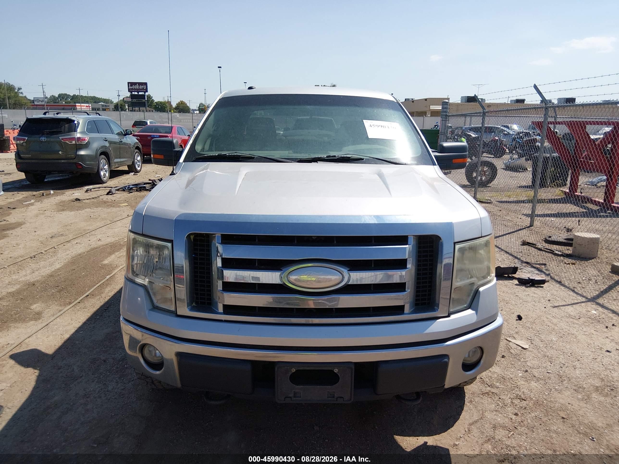 2009 Ford F-150 Fx4/king Ranch/lariat/platinum/xl/xlt Silver vin: 1FTPW14V29FA51535
