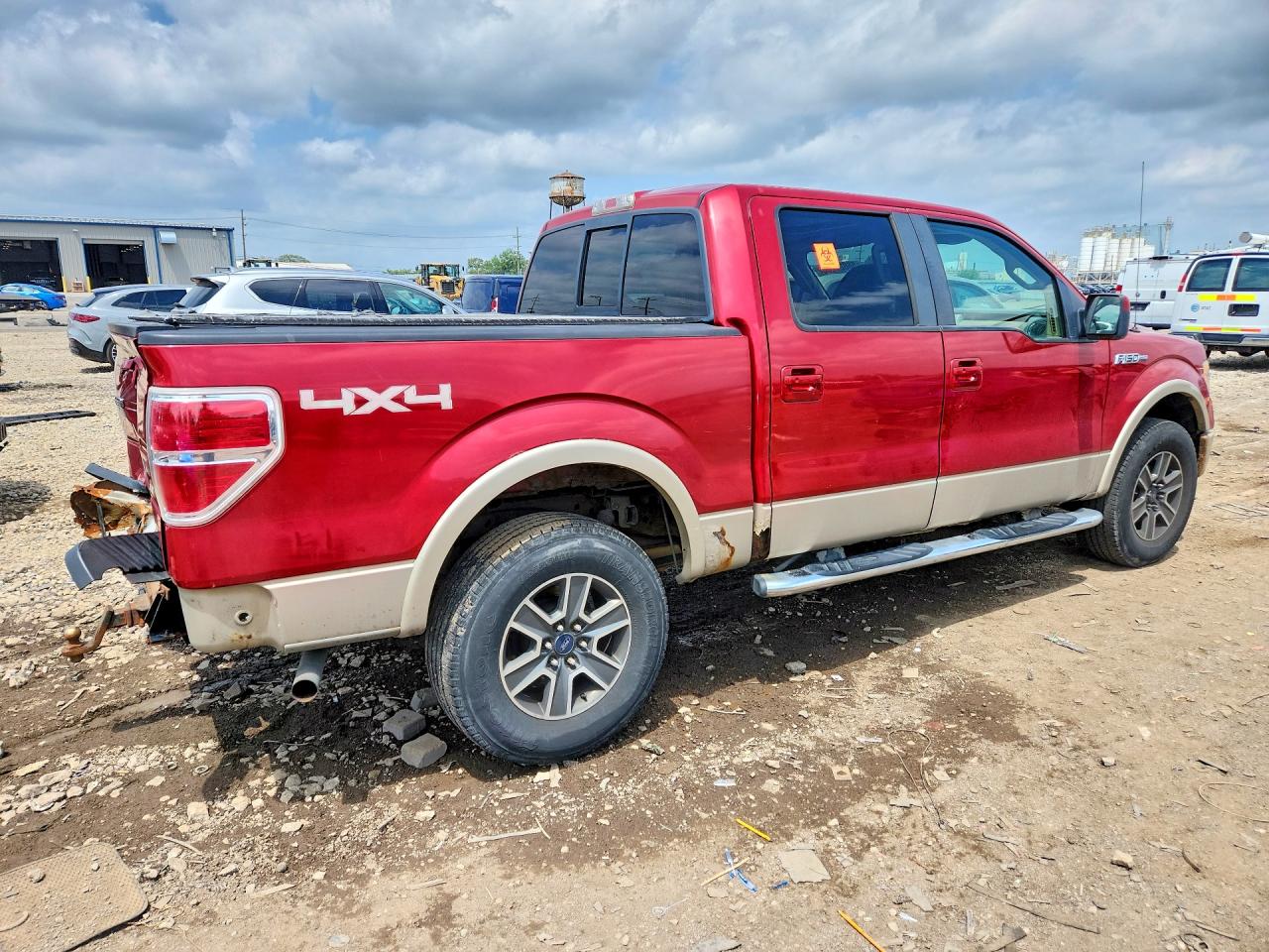2009 Ford F150 Supercrew Red vin: 1FTPW14V29FA78136