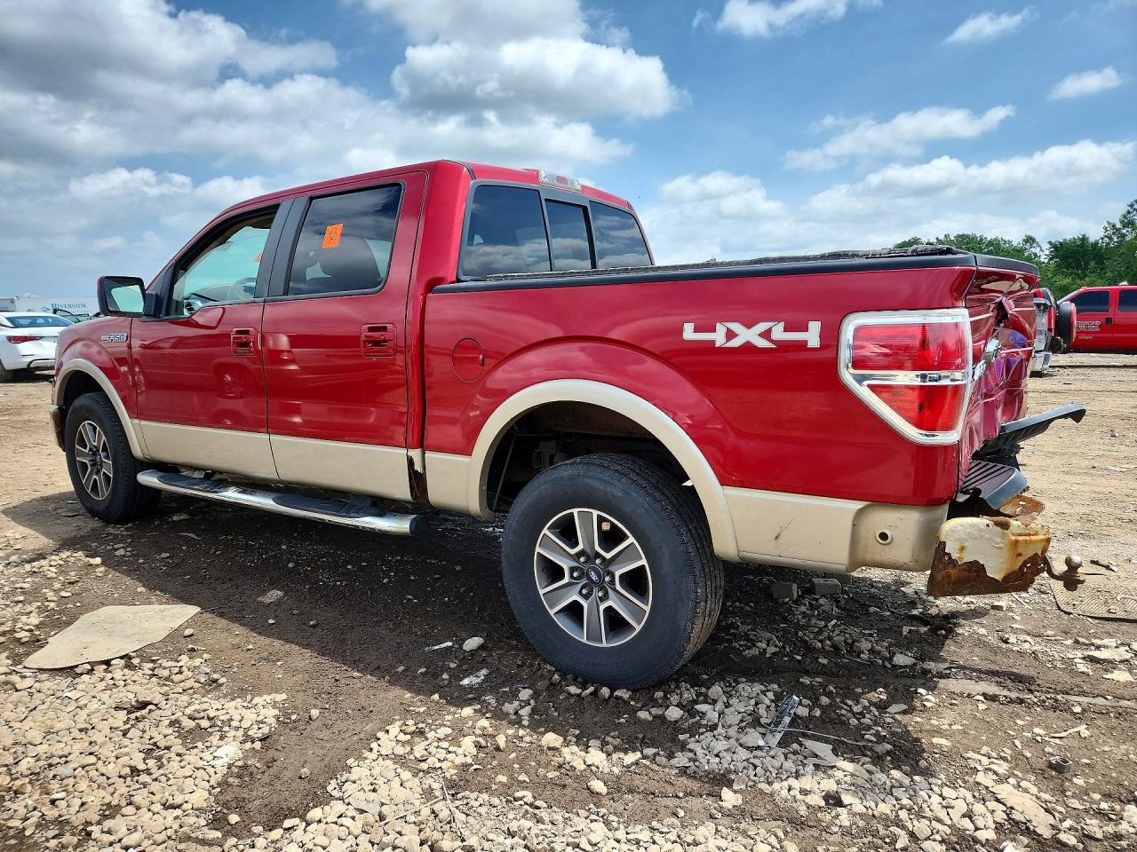 2009 Ford F150 Supercrew Red vin: 1FTPW14V29FA78136