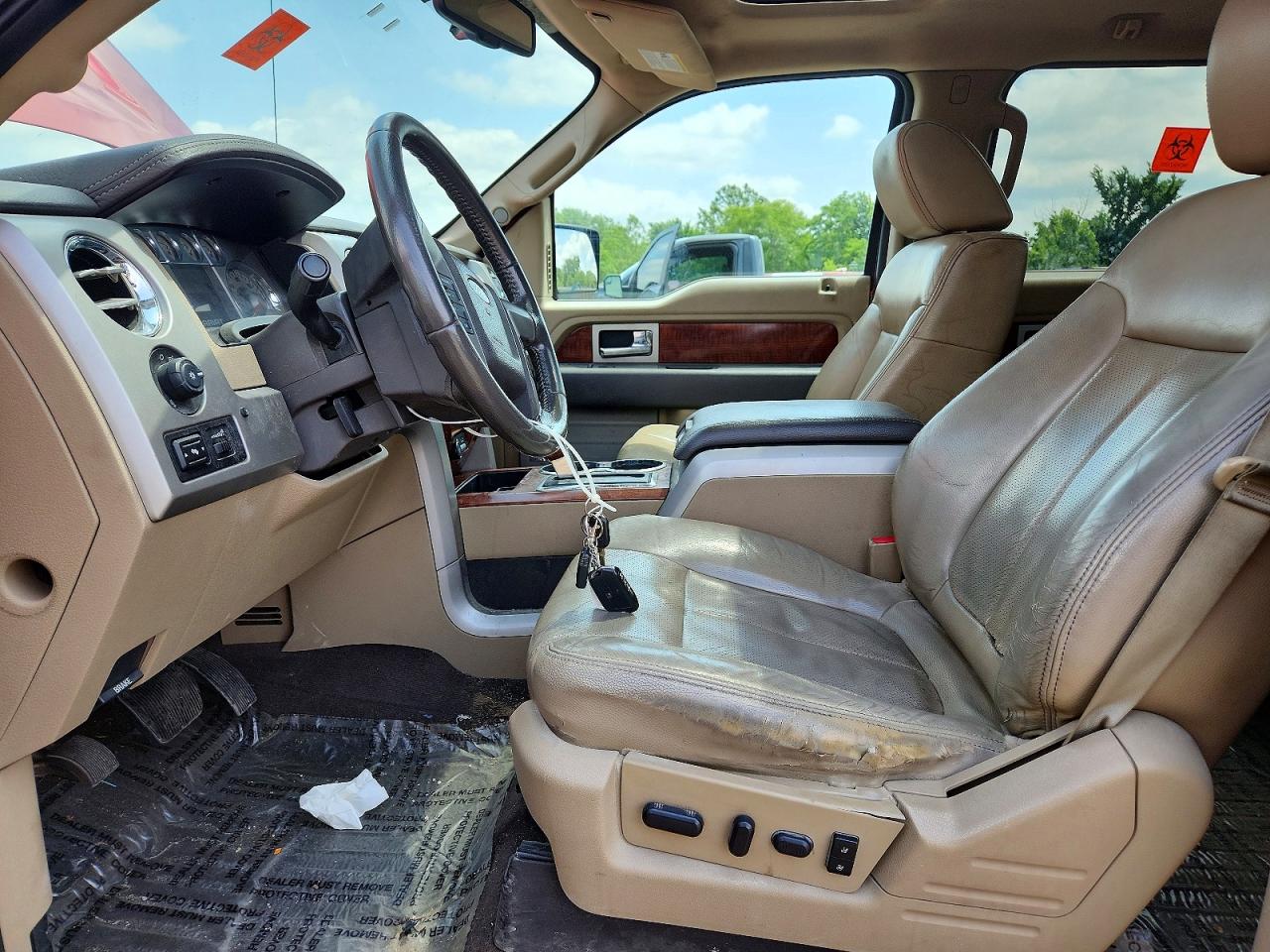 2009 Ford F150 Supercrew Red vin: 1FTPW14V29FA78136