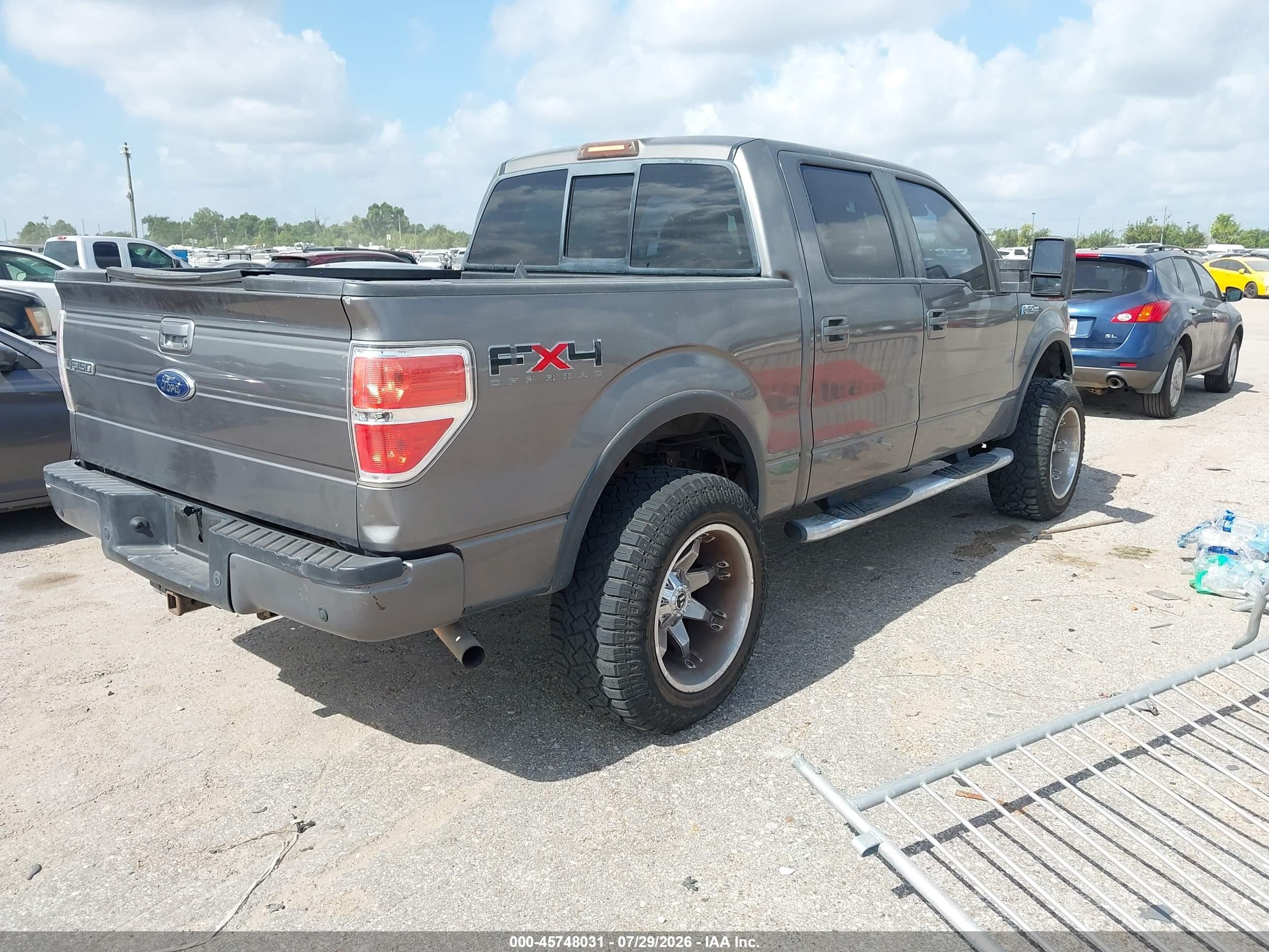 2009 Ford F-150 Fx4/king Ranch/lariat/platinum/xl/xlt Серый vin: 1FTPW14V29FB17288