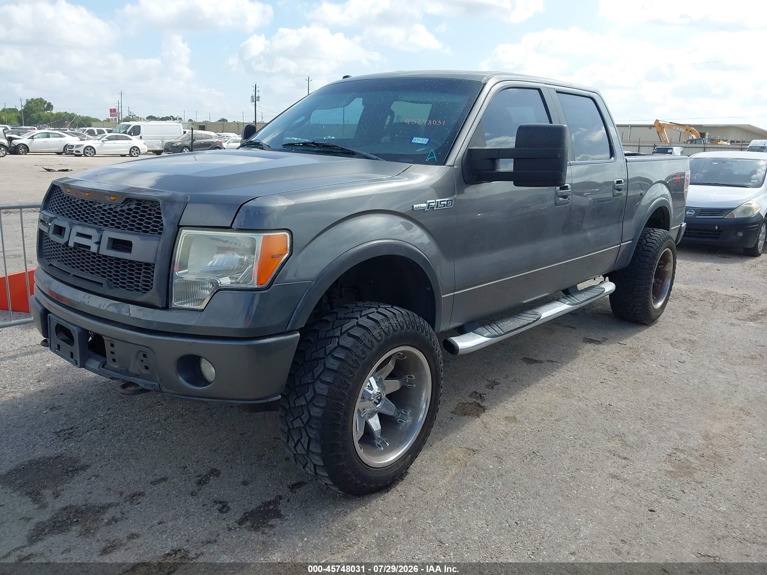 2009 Ford F-150 Fx4/king Ranch/lariat/platinum/xl/xlt Серый vin: 1FTPW14V29FB17288