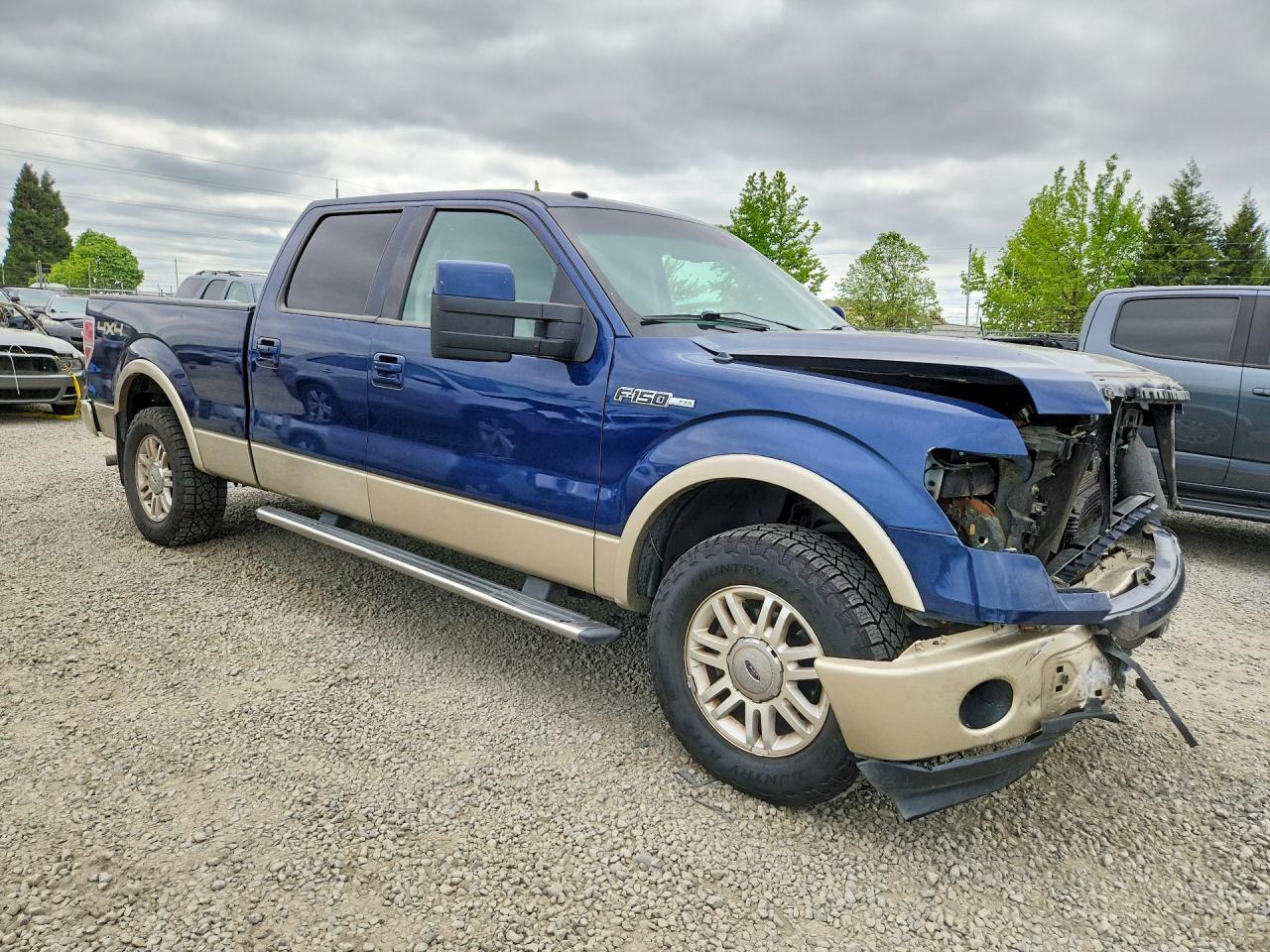 2009 Ford F150 Supercrew Blue vin: 1FTPW14V29FB21566