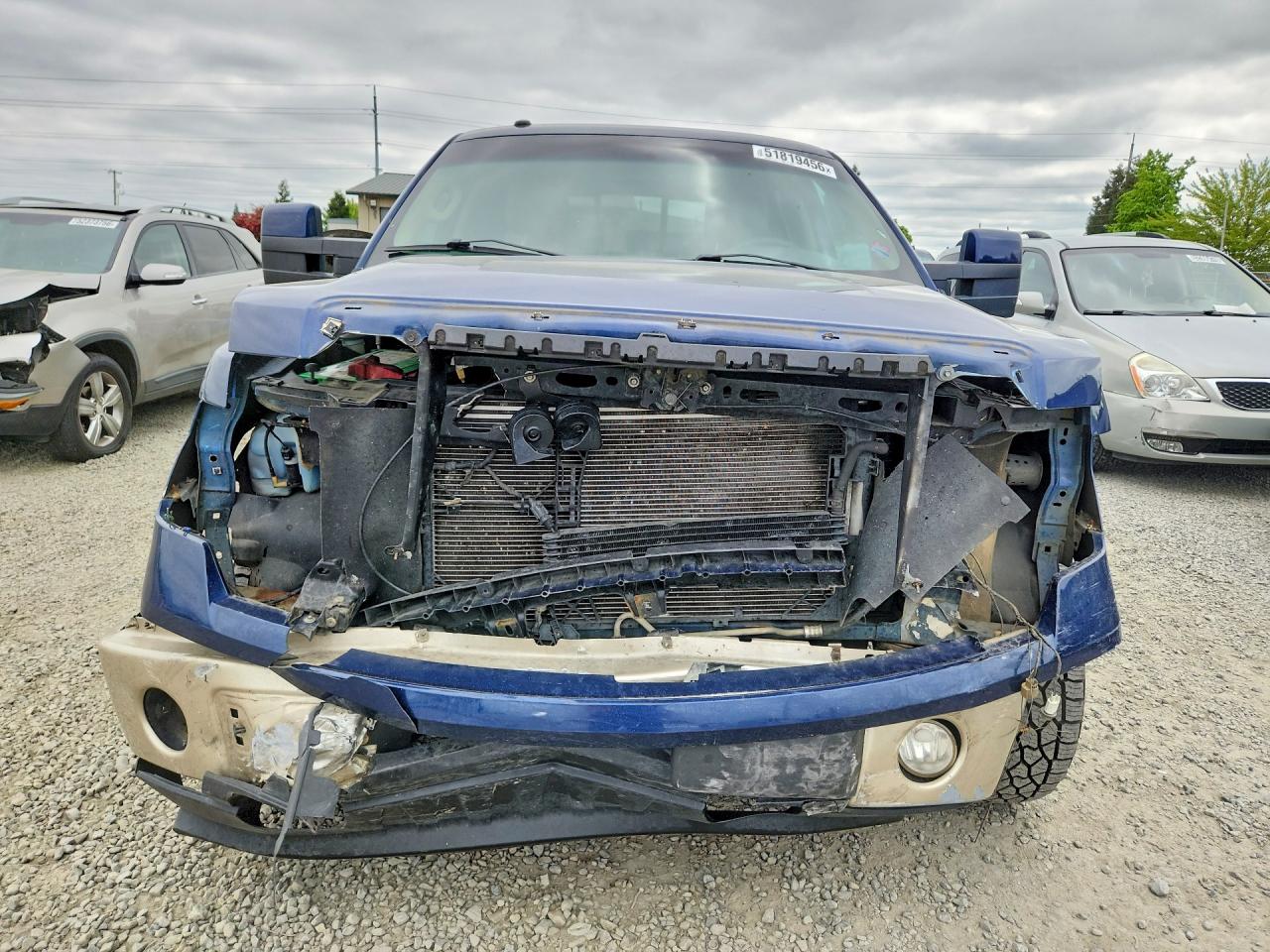 2009 Ford F150 Supercrew Blue vin: 1FTPW14V29FB21566